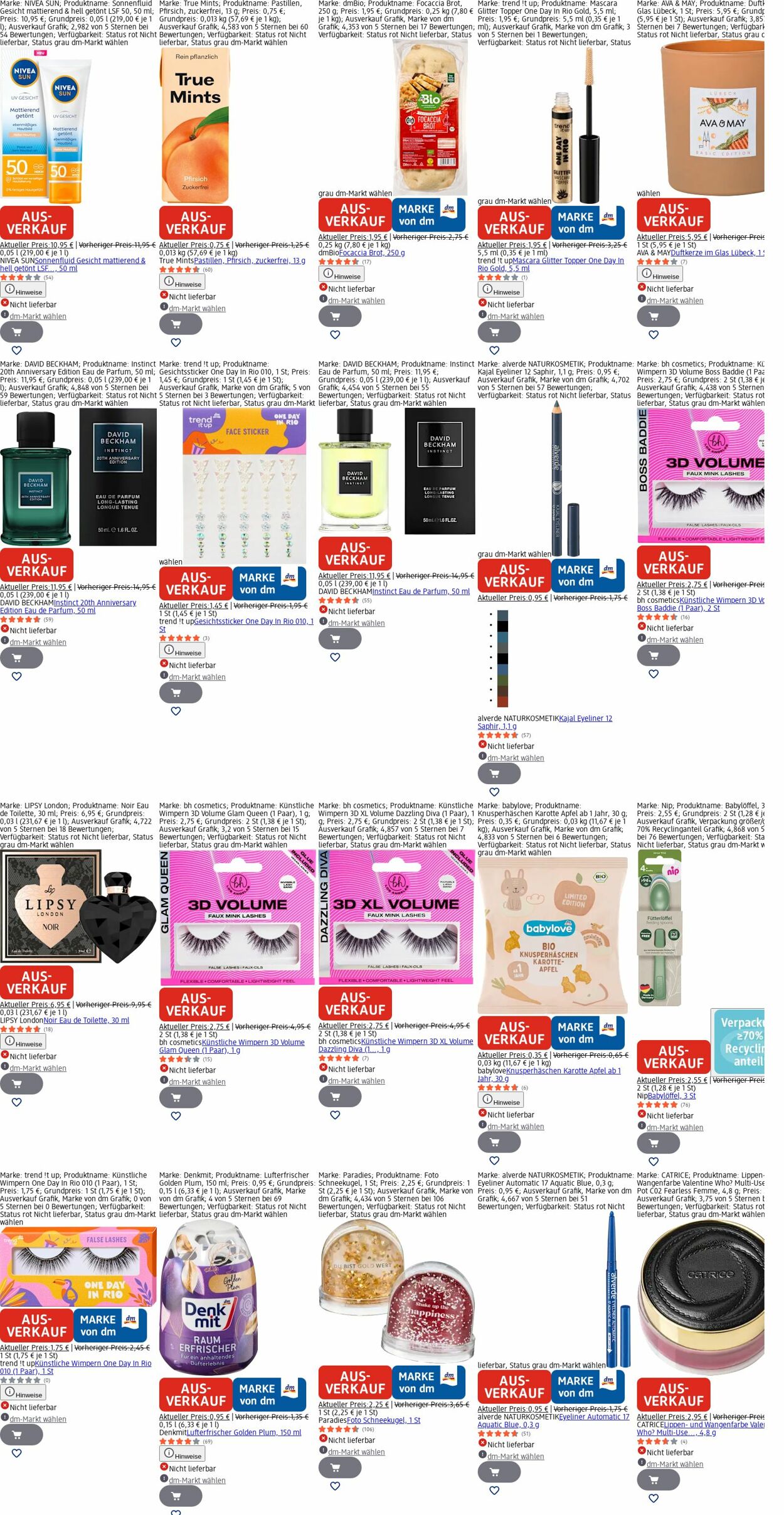 Prospekt dm-drogerie markt 16.03.2026 - 25.03.2026