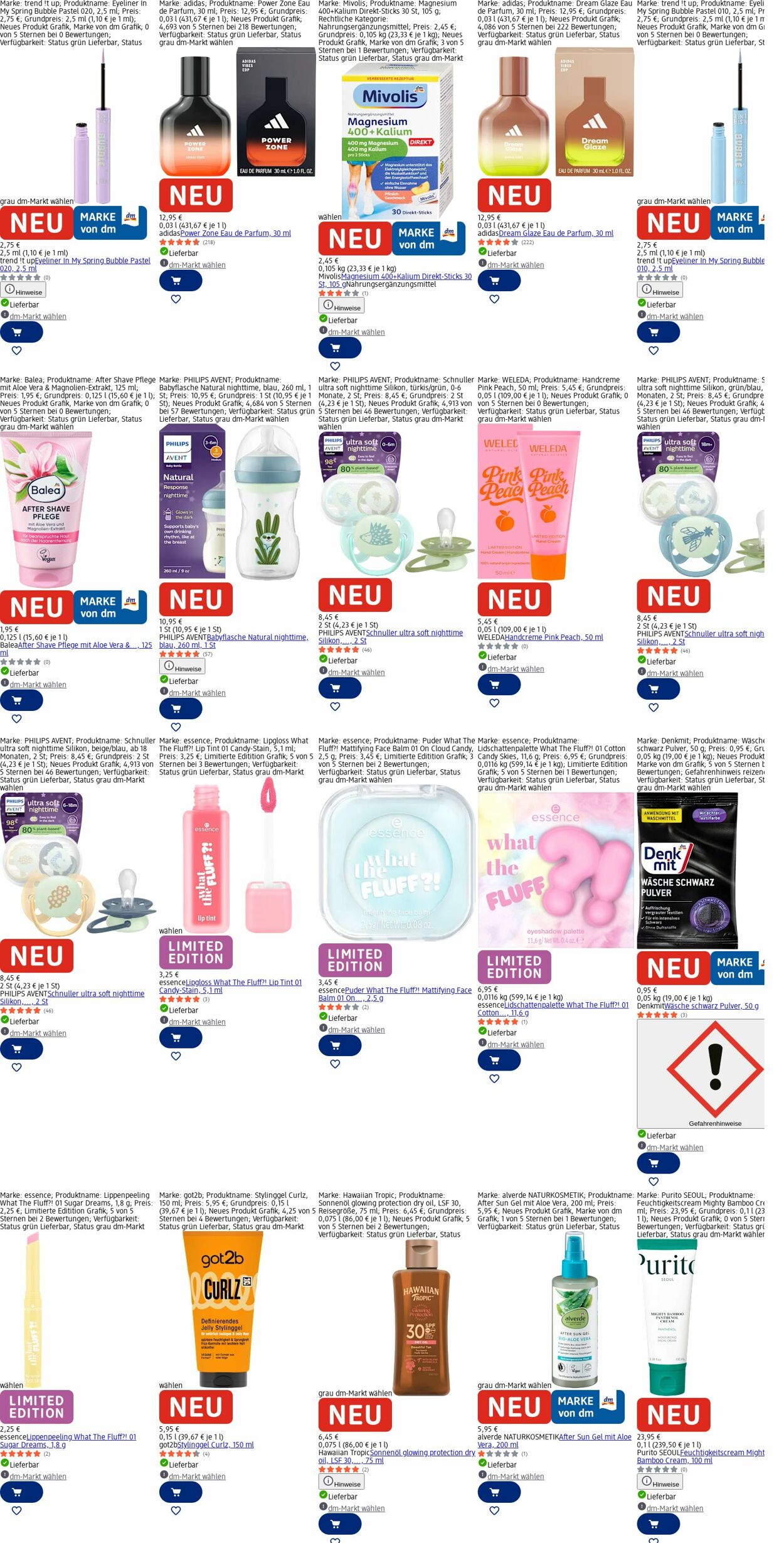 Prospekt dm-drogerie markt 16.03.2026 - 25.03.2026