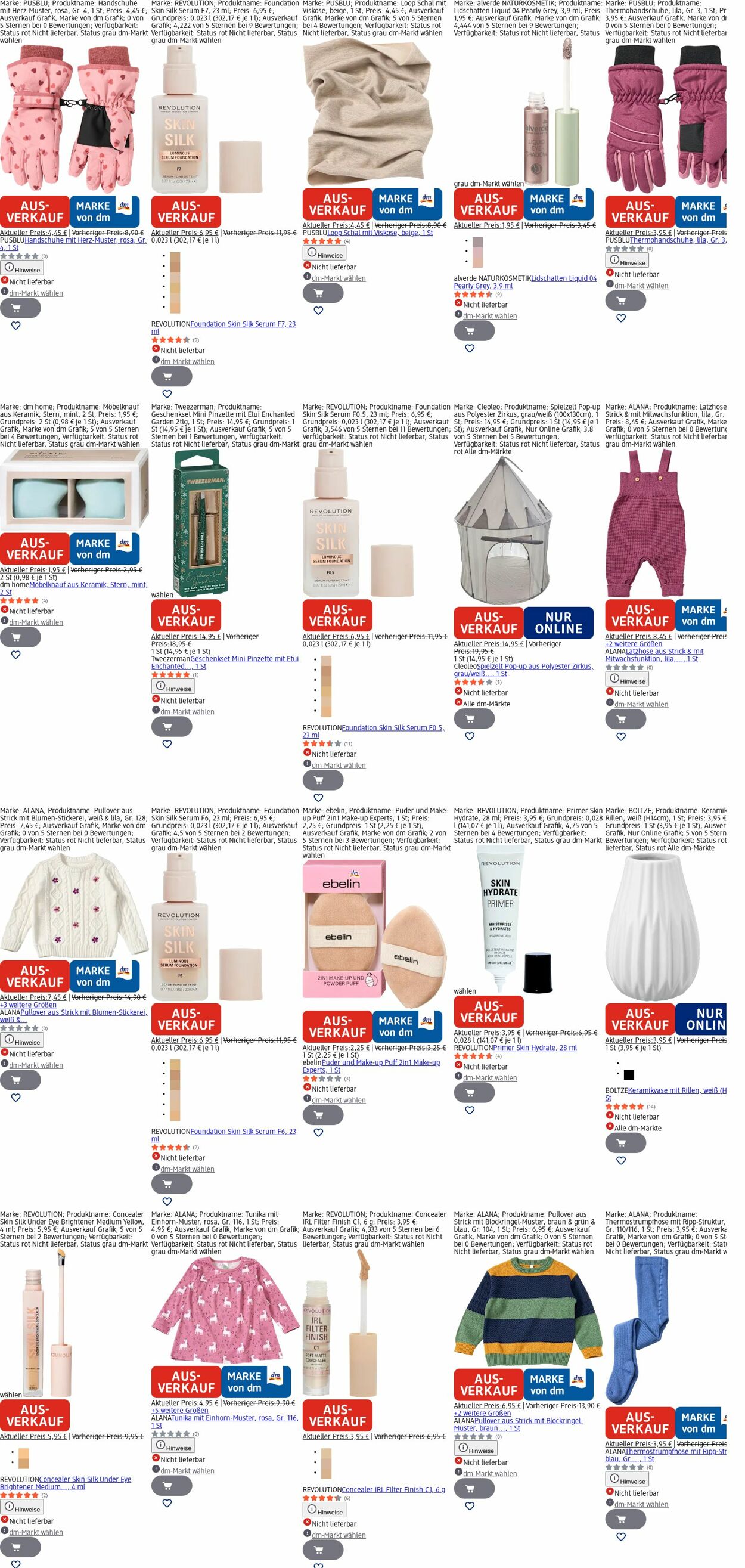Prospekt dm-drogerie markt 16.03.2026 - 25.03.2026