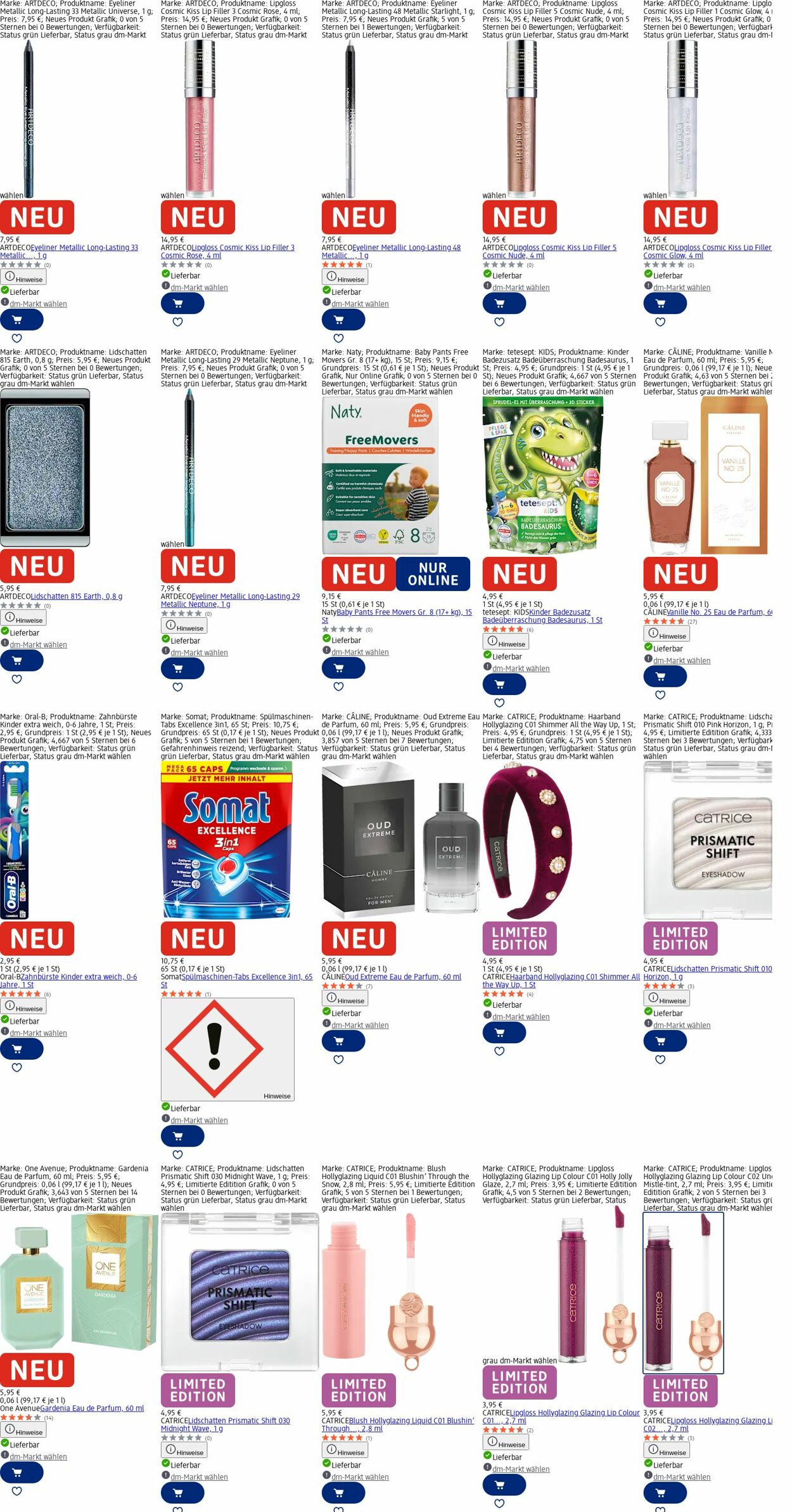 Prospekt dm-drogerie markt 24.11.2025 - 03.12.2025