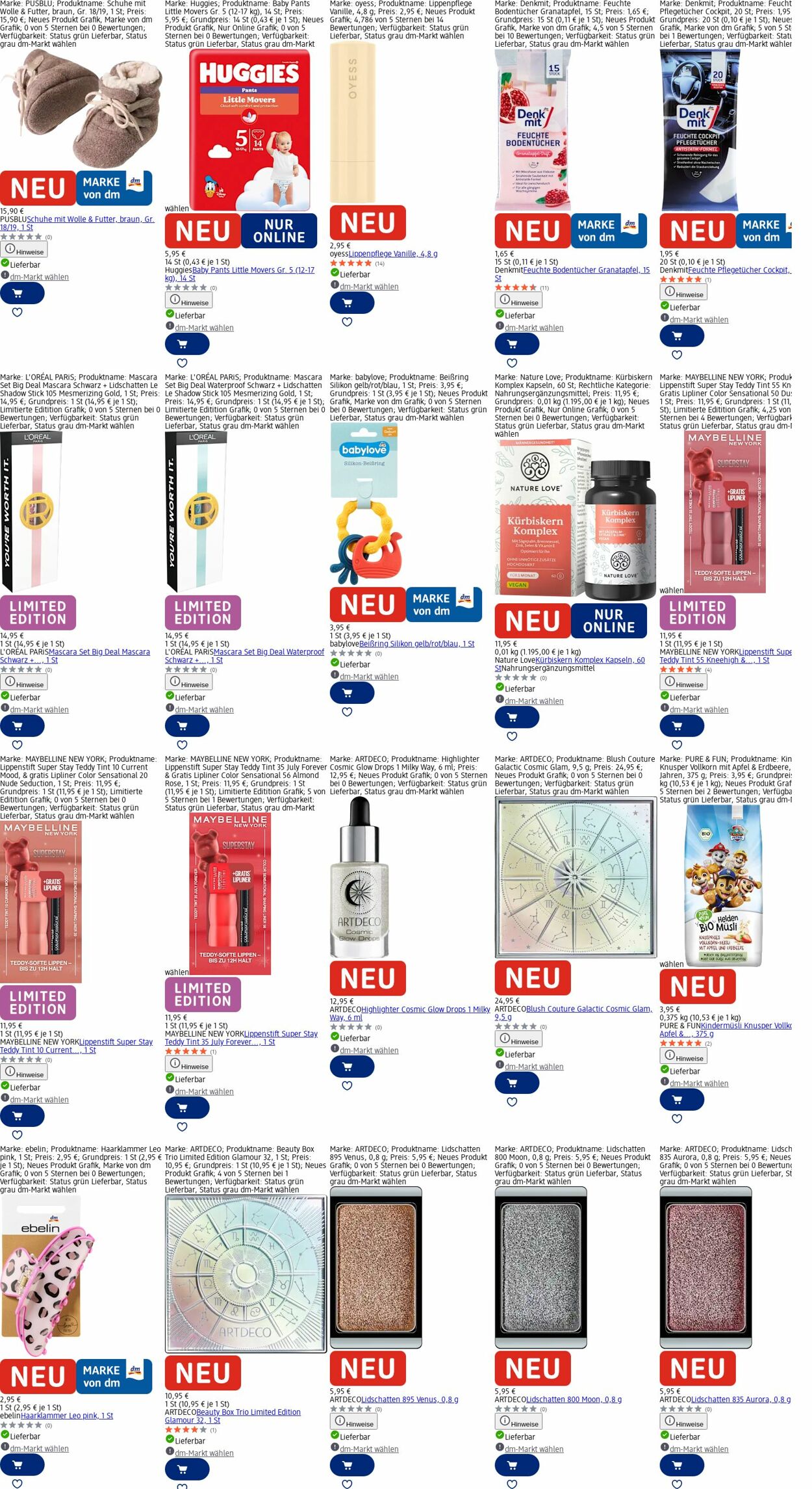 Prospekt dm-drogerie markt 24.11.2025 - 03.12.2025