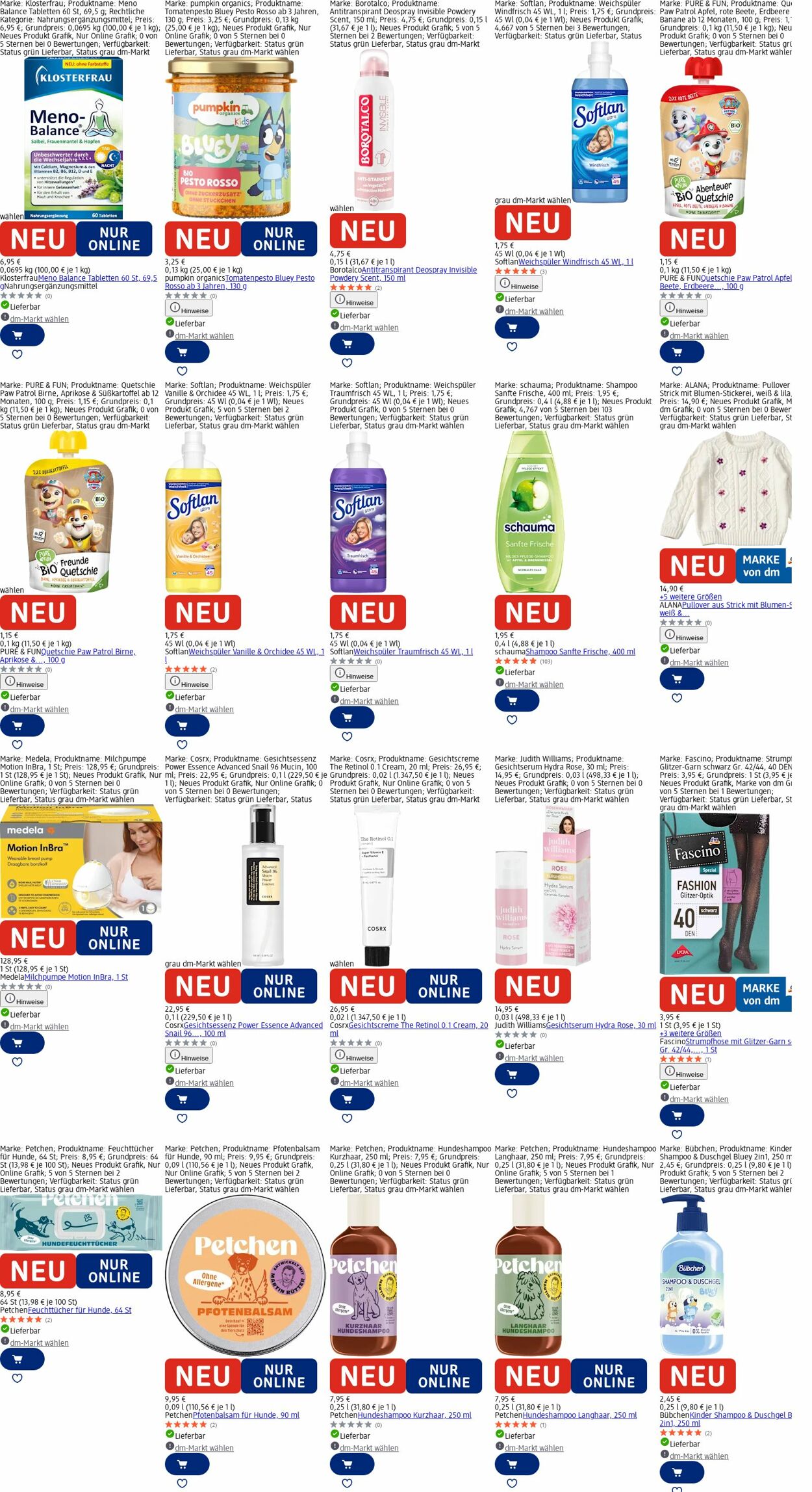 Prospekt dm-drogerie markt 24.11.2025 - 03.12.2025