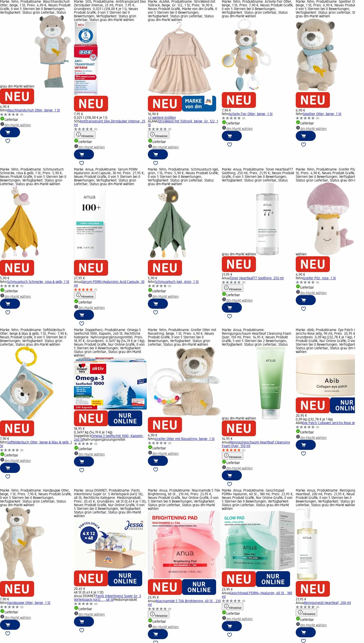 Prospekt dm-drogerie markt 24.11.2025 - 03.12.2025