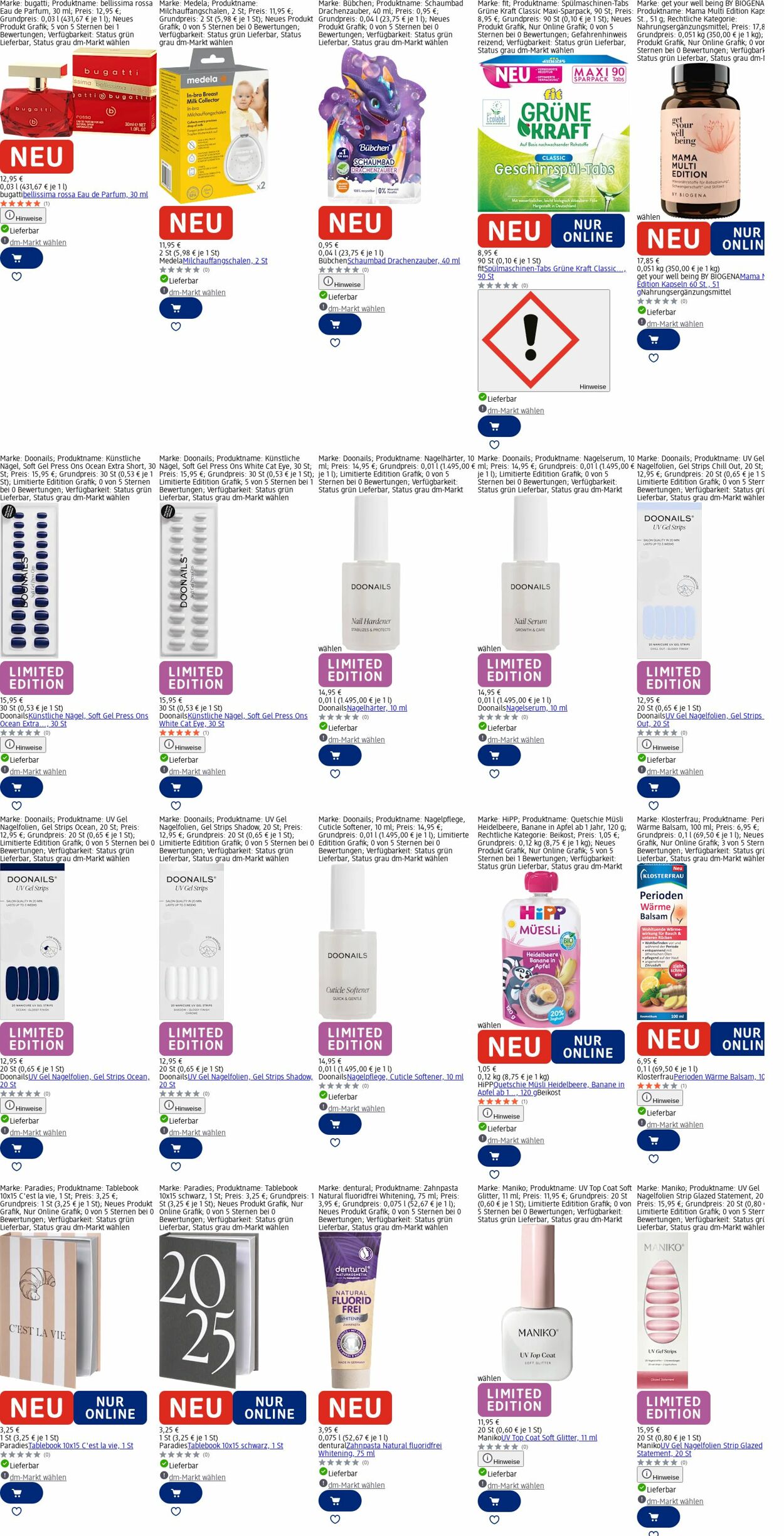 Prospekt dm-drogerie markt 24.11.2025 - 03.12.2025