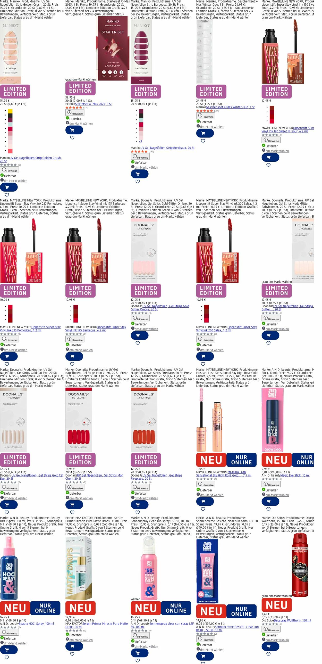 Prospekt dm-drogerie markt 24.11.2025 - 03.12.2025