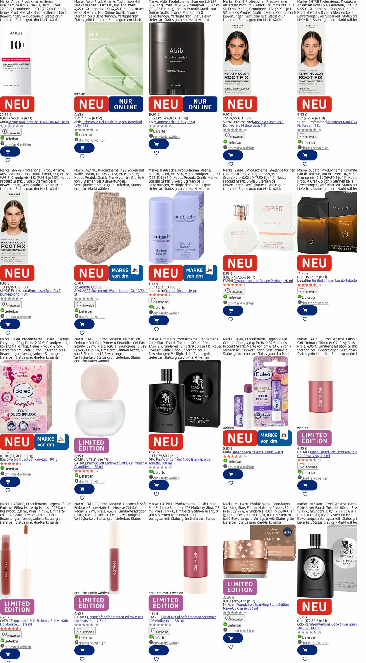 Prospekt dm-drogerie markt 24.11.2025 - 03.12.2025