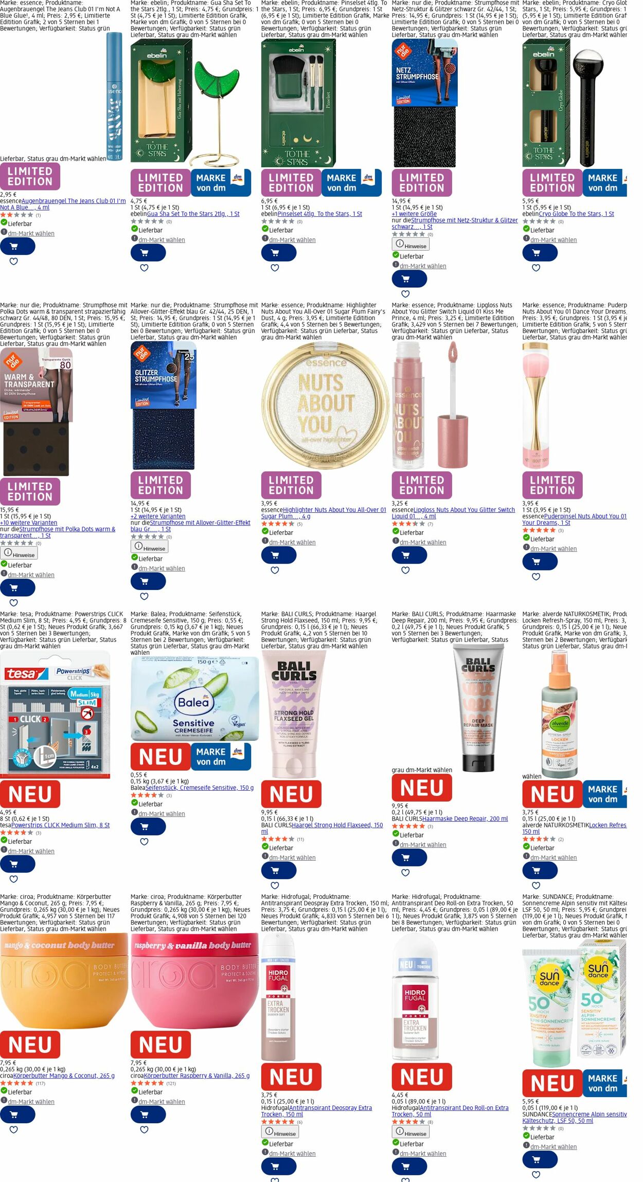 Prospekt dm-drogerie markt 24.11.2025 - 03.12.2025
