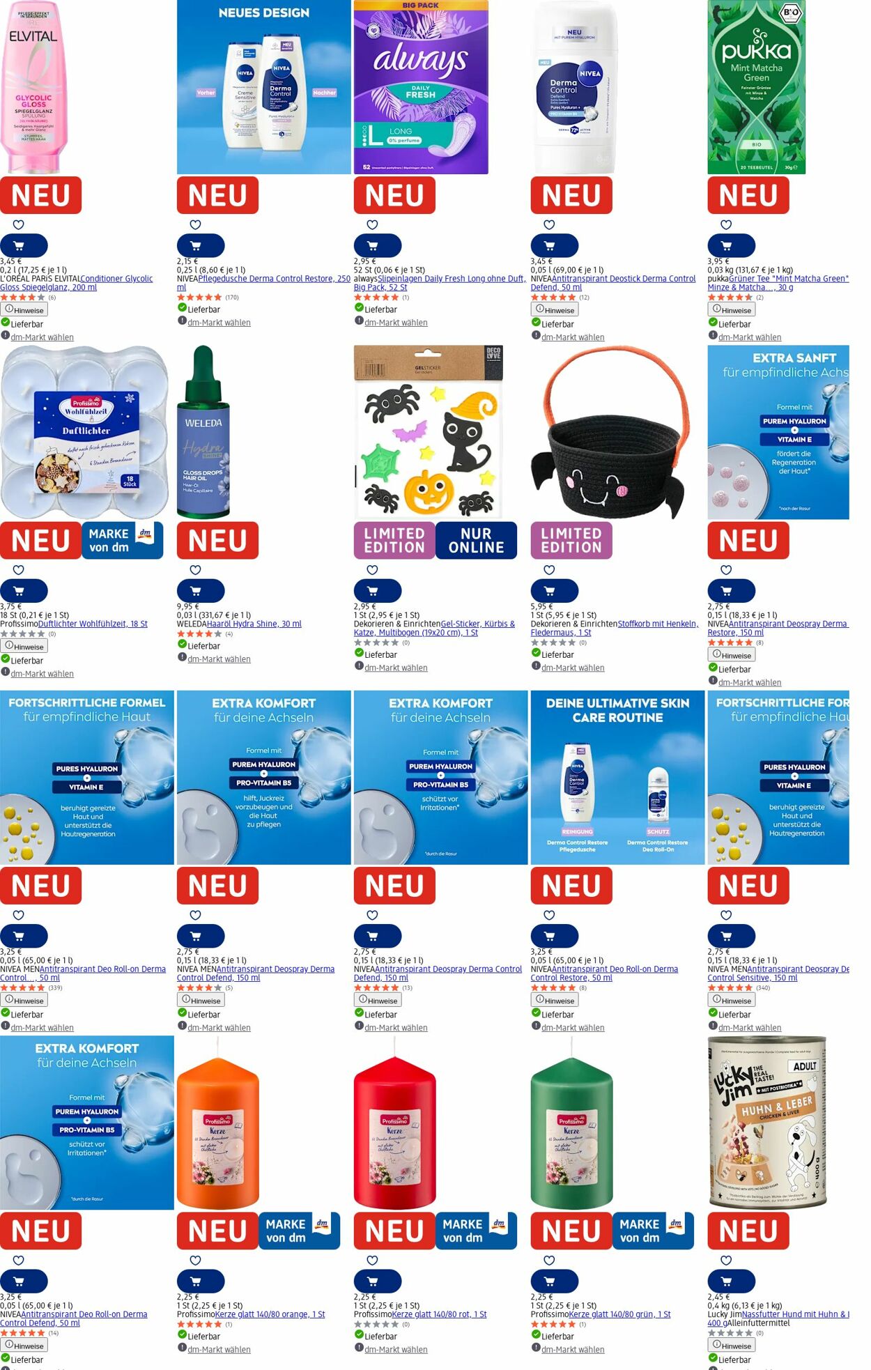 Prospekt dm-drogerie markt 08.09.2025 - 17.09.2025