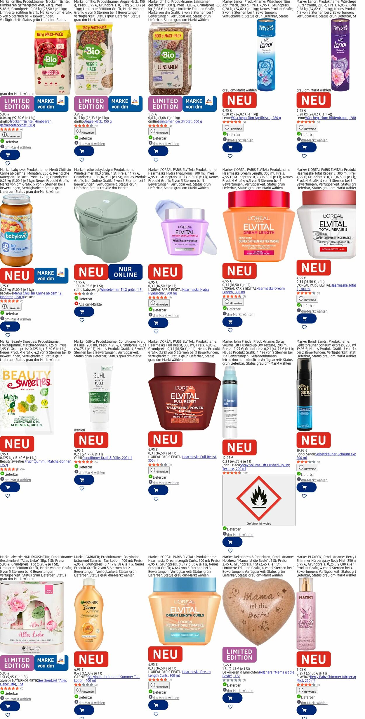 Prospekt dm-drogerie markt 13.04.2026 - 22.04.2026