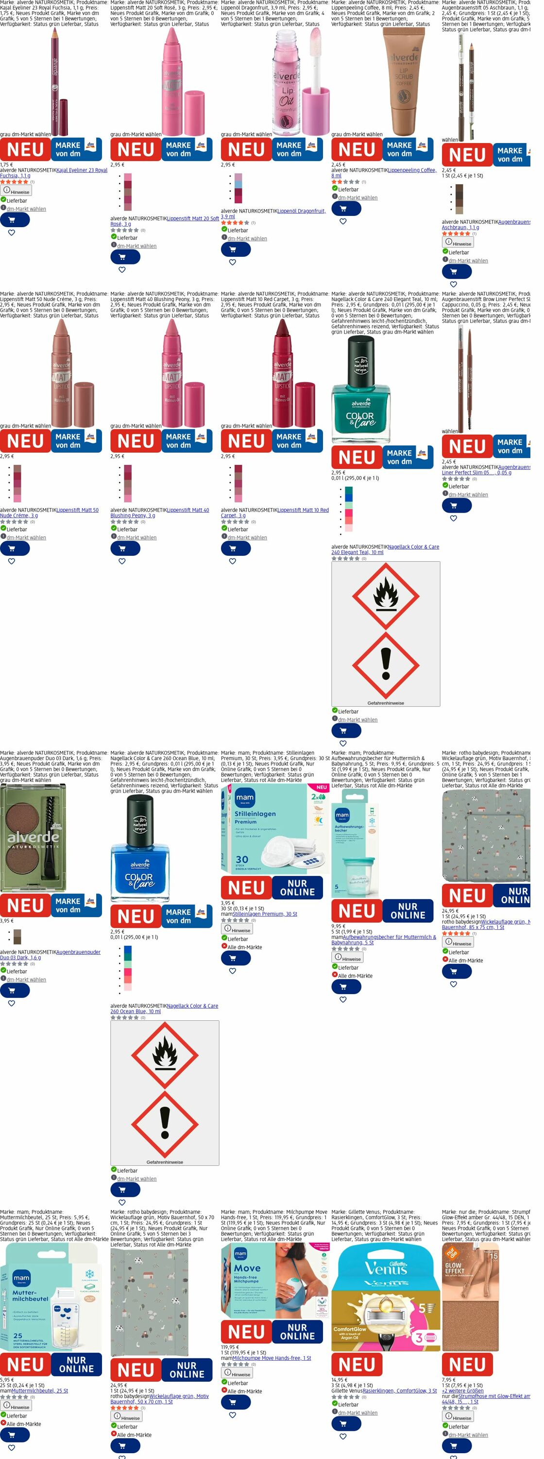 Prospekt dm-drogerie markt 13.04.2026 - 22.04.2026