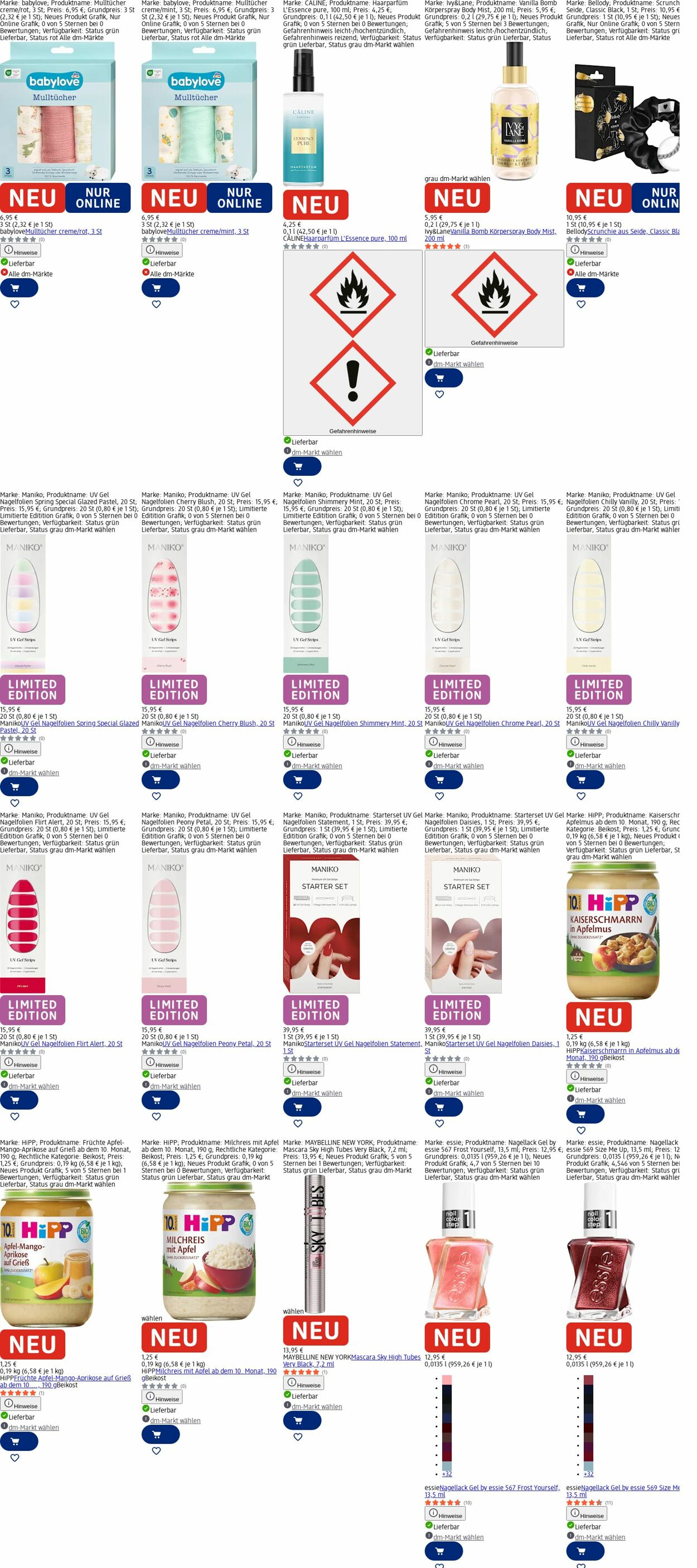 Prospekt dm-drogerie markt 13.04.2026 - 22.04.2026