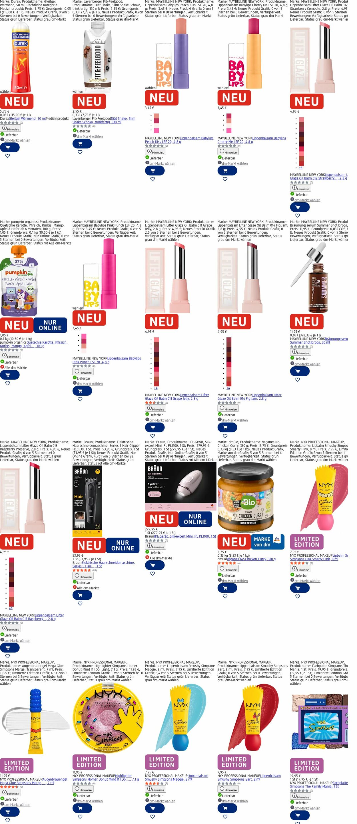 Prospekt dm-drogerie markt 13.04.2026 - 22.04.2026