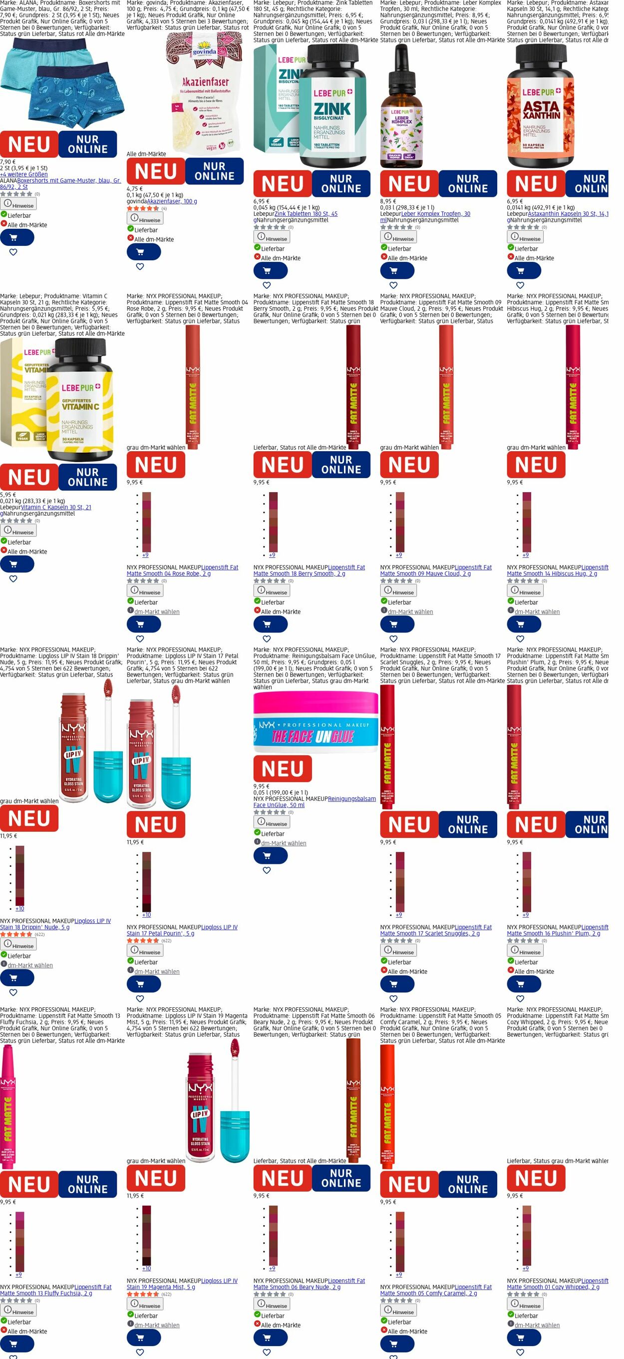 Prospekt dm-drogerie markt 13.04.2026 - 22.04.2026