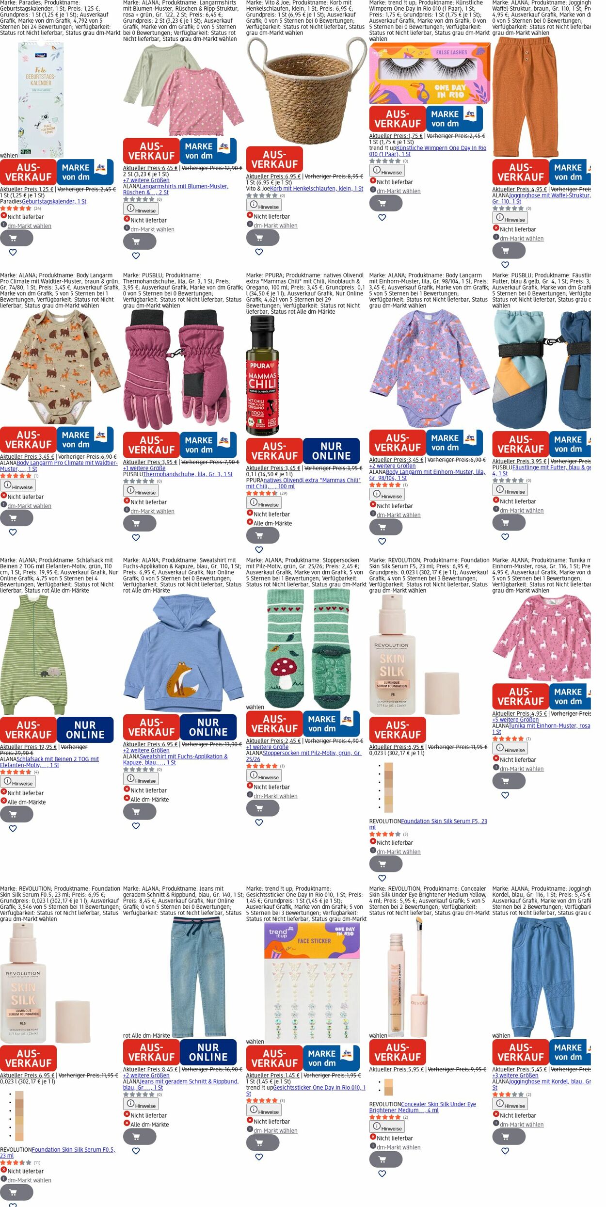 Prospekt dm-drogerie markt 13.04.2026 - 22.04.2026