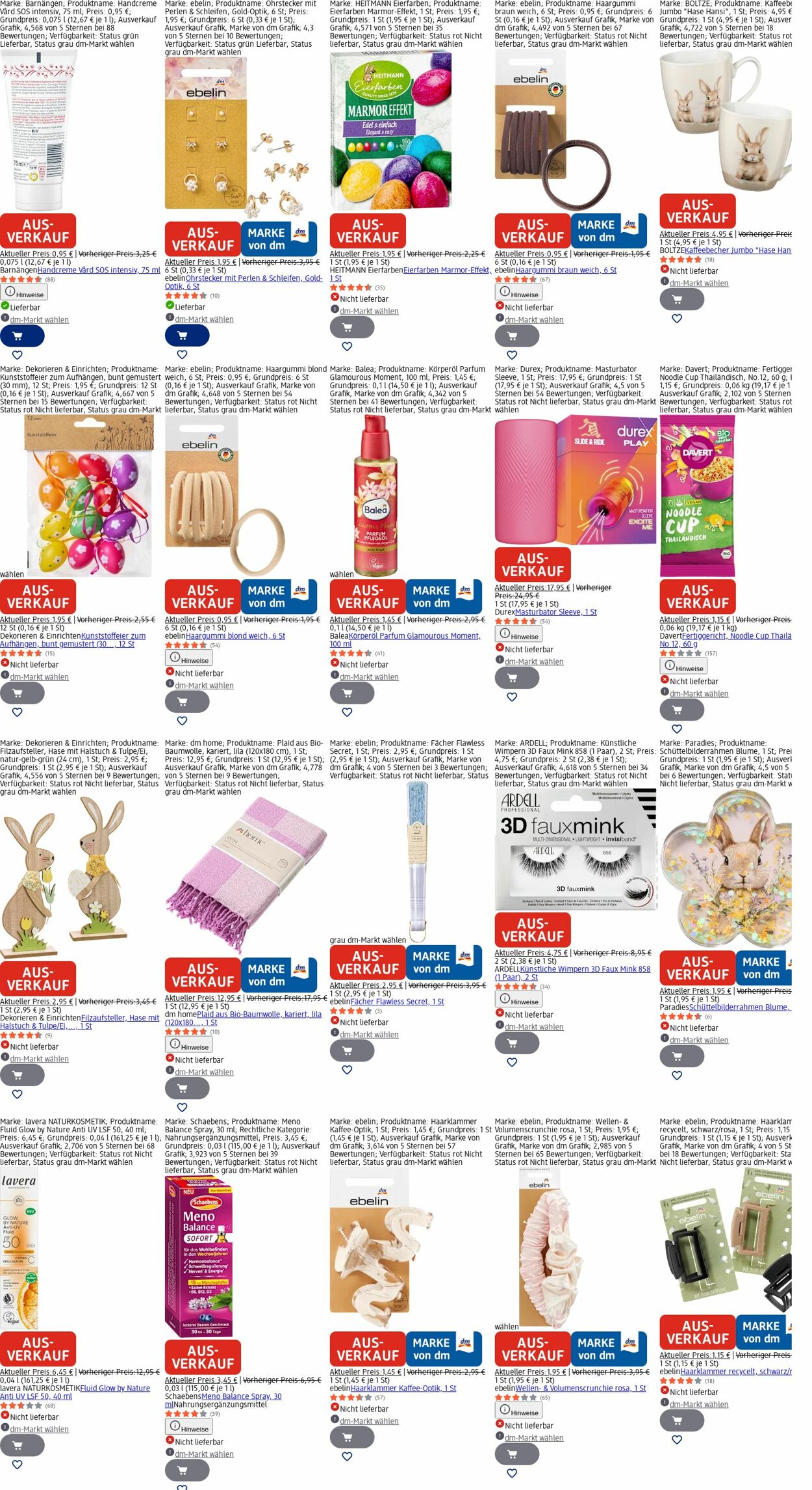 Prospekt dm-drogerie markt 13.04.2026 - 22.04.2026