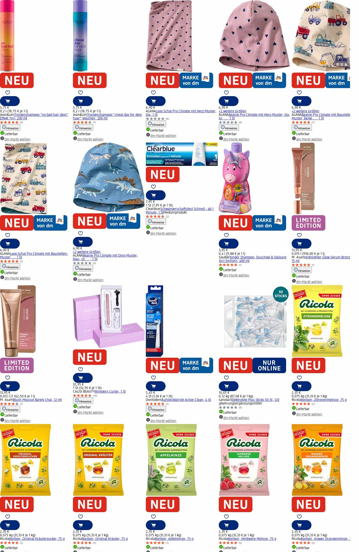 Prospekt dm-drogerie markt 21.07.2025 - 30.07.2025