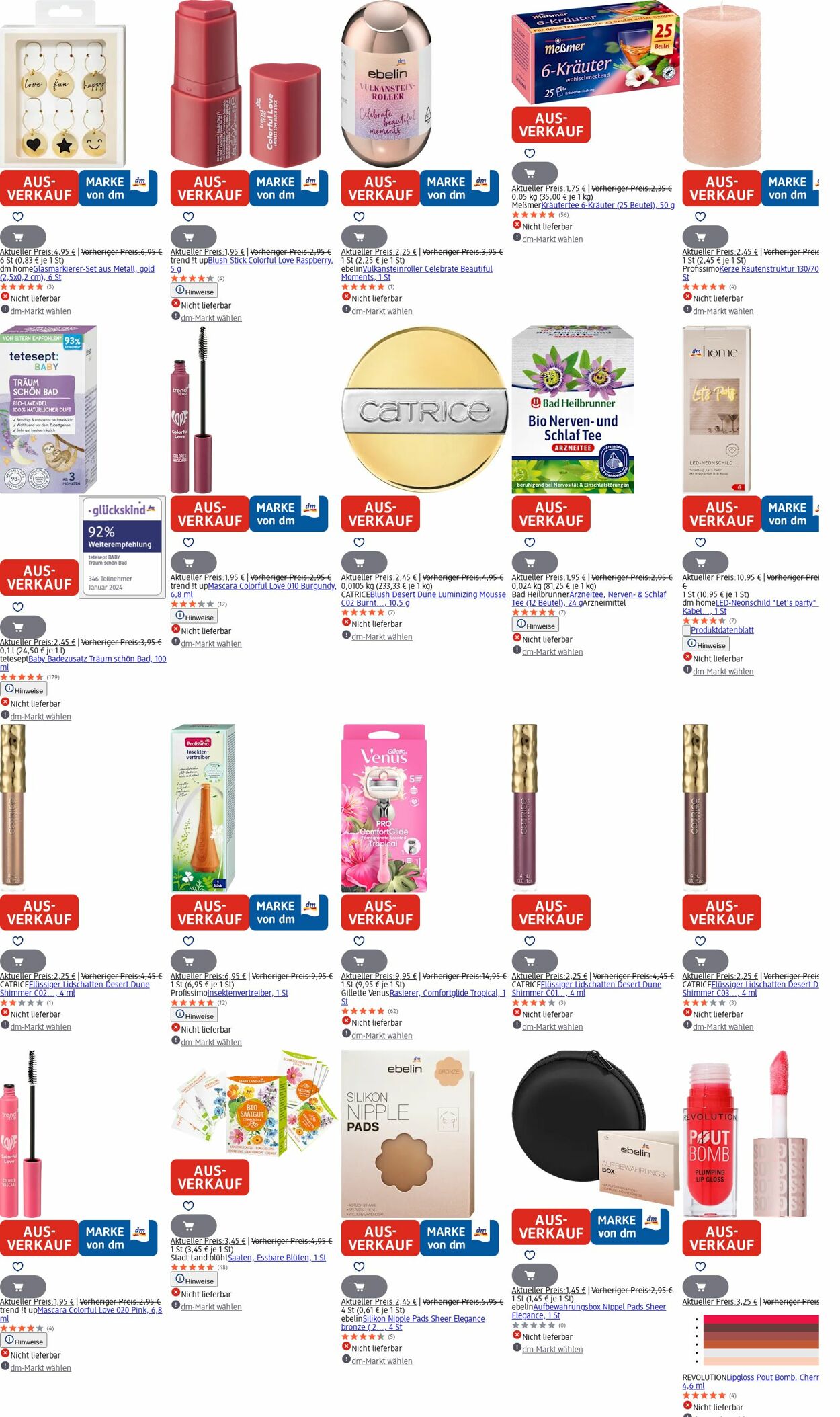 Prospekt dm-drogerie markt 21.07.2025 - 30.07.2025