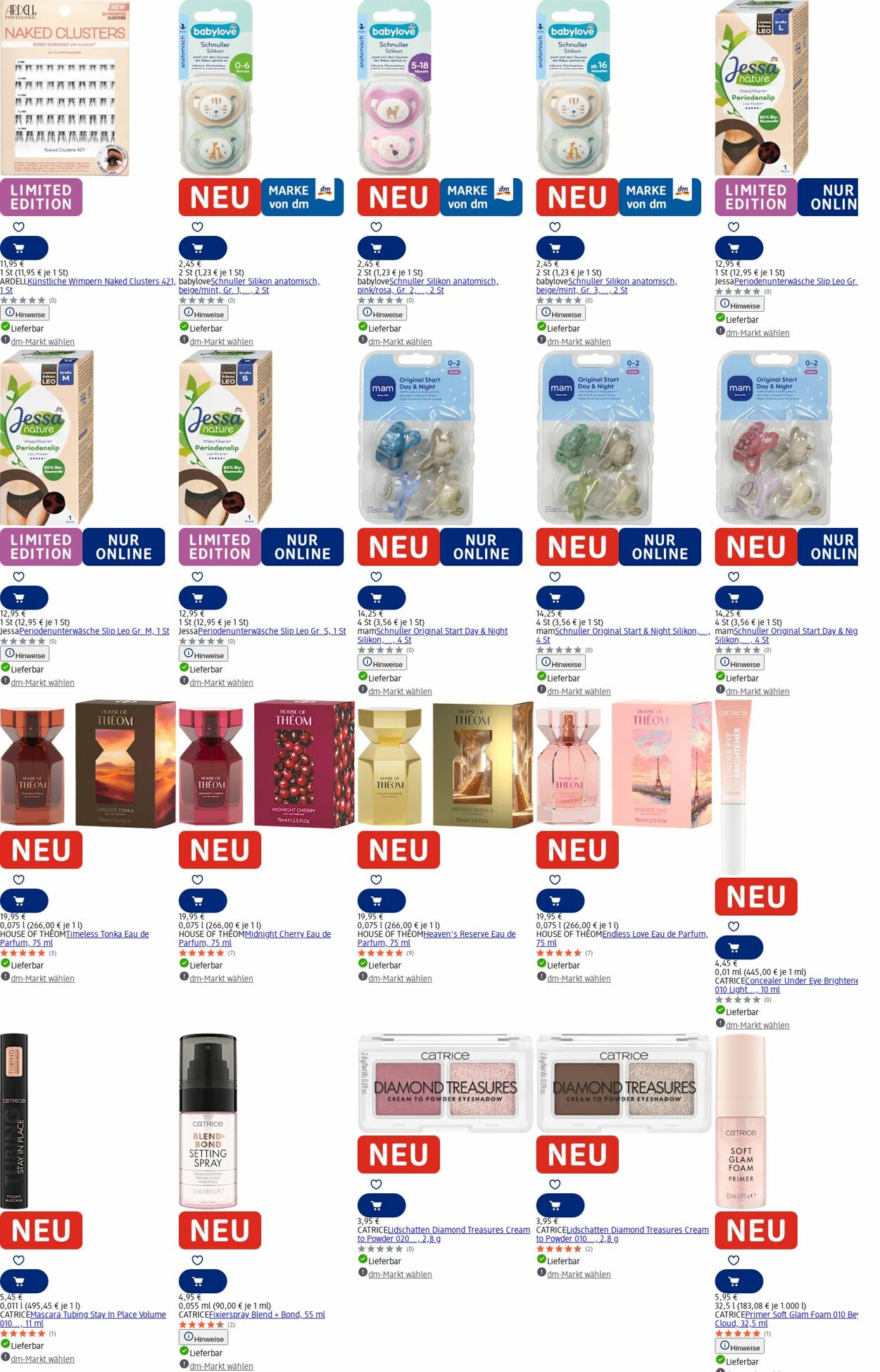 Prospekt dm-drogerie markt 21.07.2025 - 30.07.2025