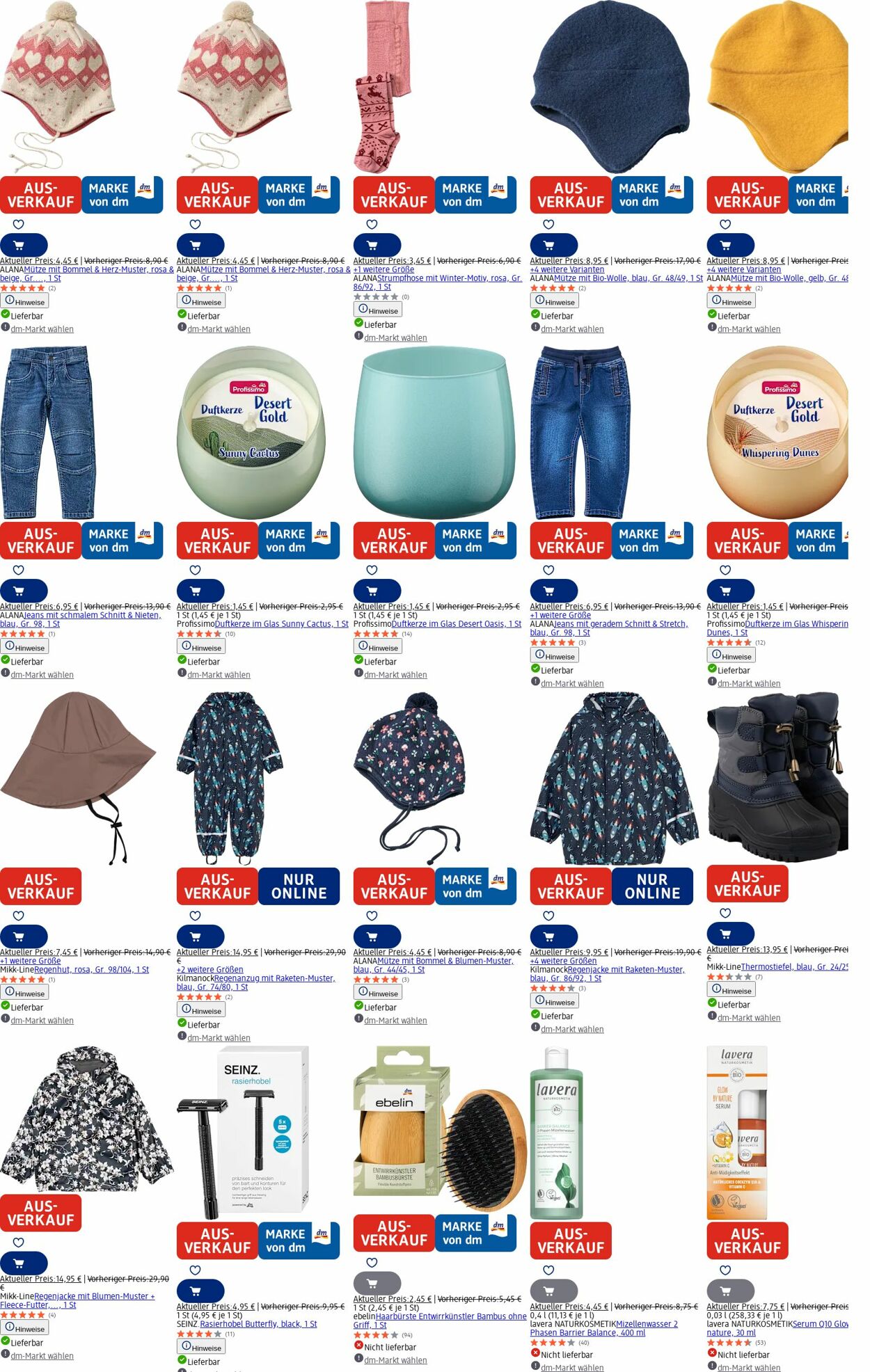 Prospekt dm-drogerie markt 21.07.2025 - 30.07.2025