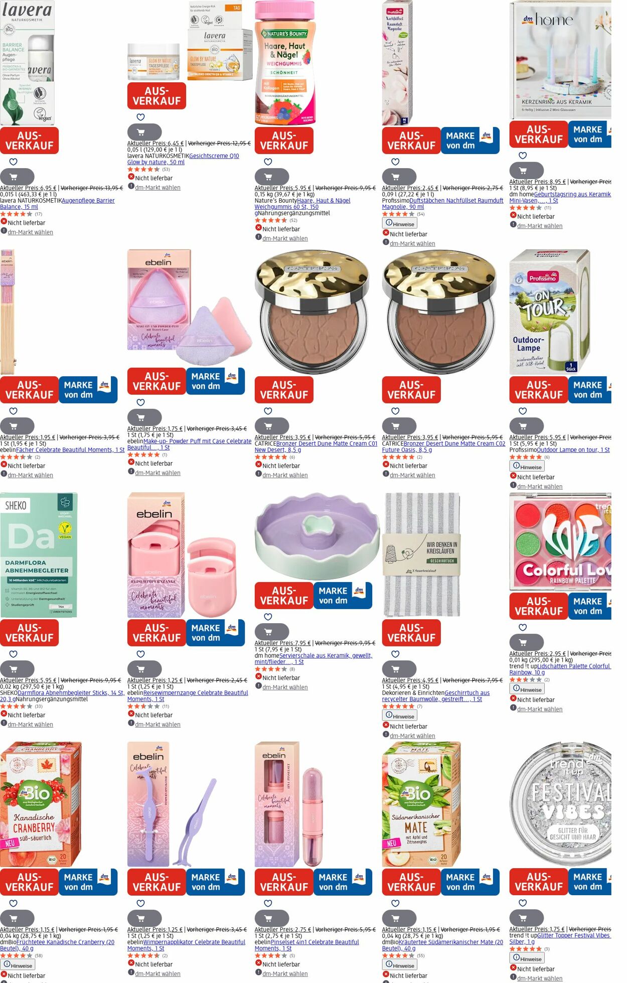Prospekt dm-drogerie markt 21.07.2025 - 30.07.2025