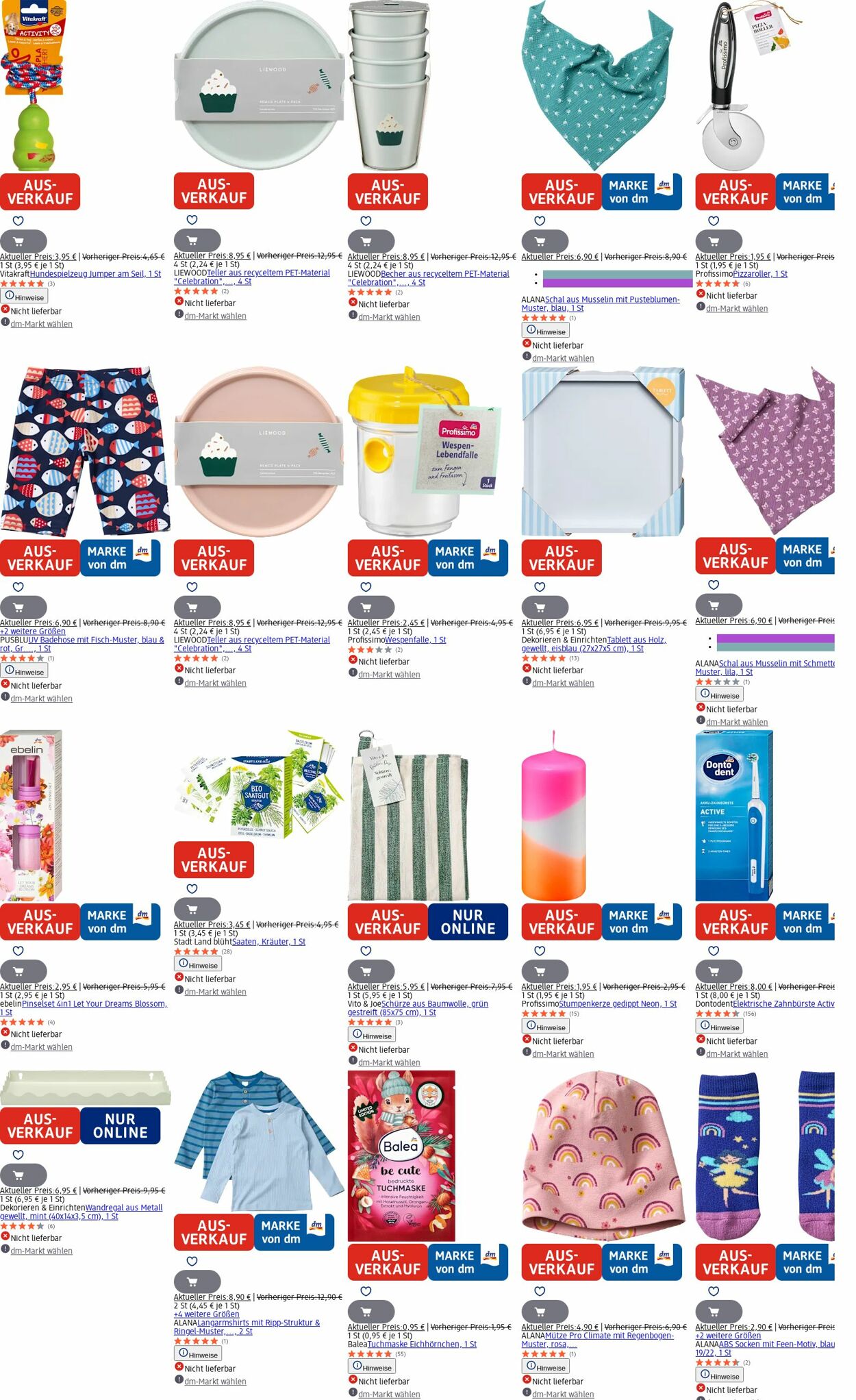 Prospekt dm-drogerie markt 21.07.2025 - 30.07.2025