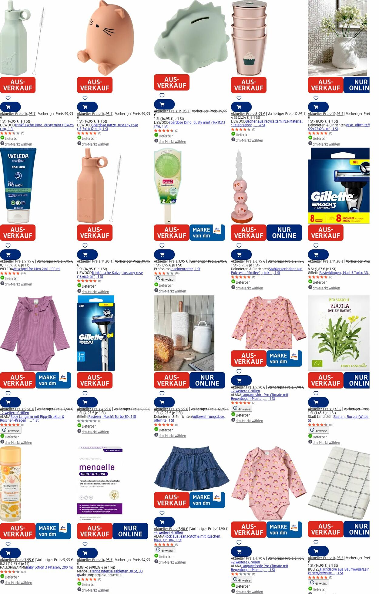 Prospekt dm-drogerie markt 21.07.2025 - 30.07.2025