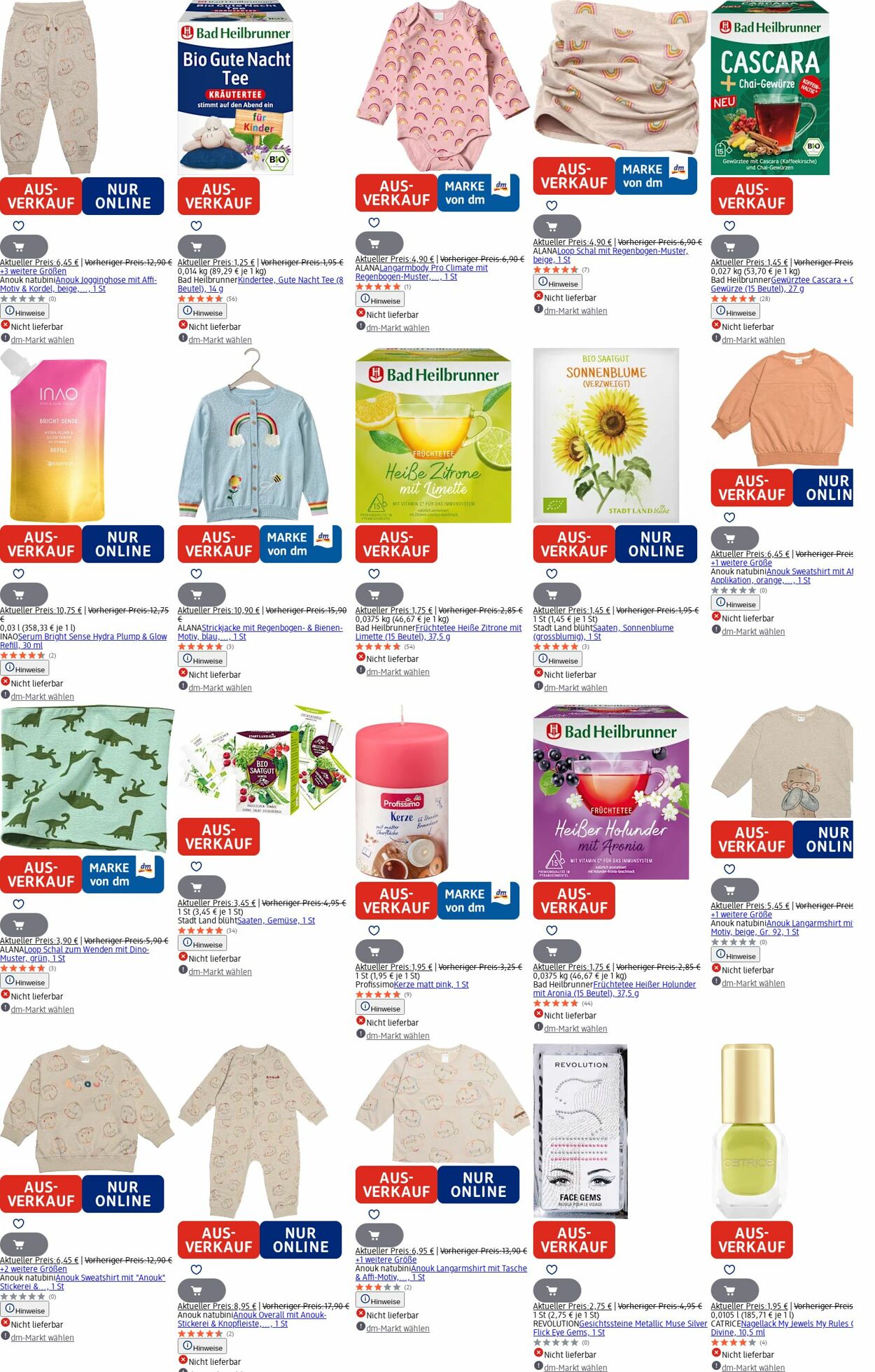 Prospekt dm-drogerie markt 21.07.2025 - 30.07.2025