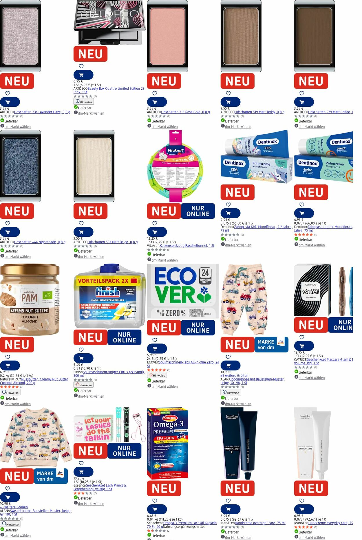 Prospekt dm-drogerie markt 21.07.2025 - 30.07.2025