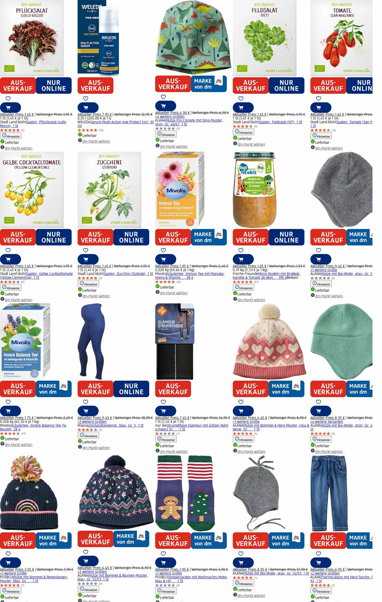 Prospekt dm-drogerie markt 21.07.2025 - 30.07.2025