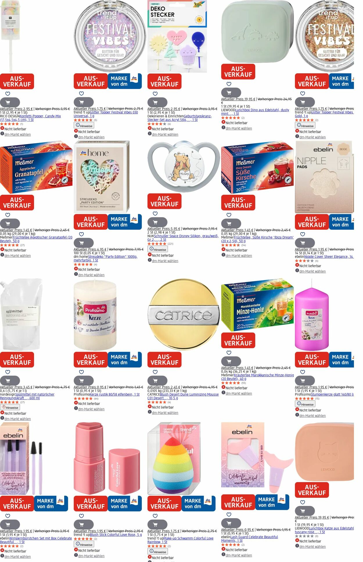 Prospekt dm-drogerie markt 21.07.2025 - 30.07.2025