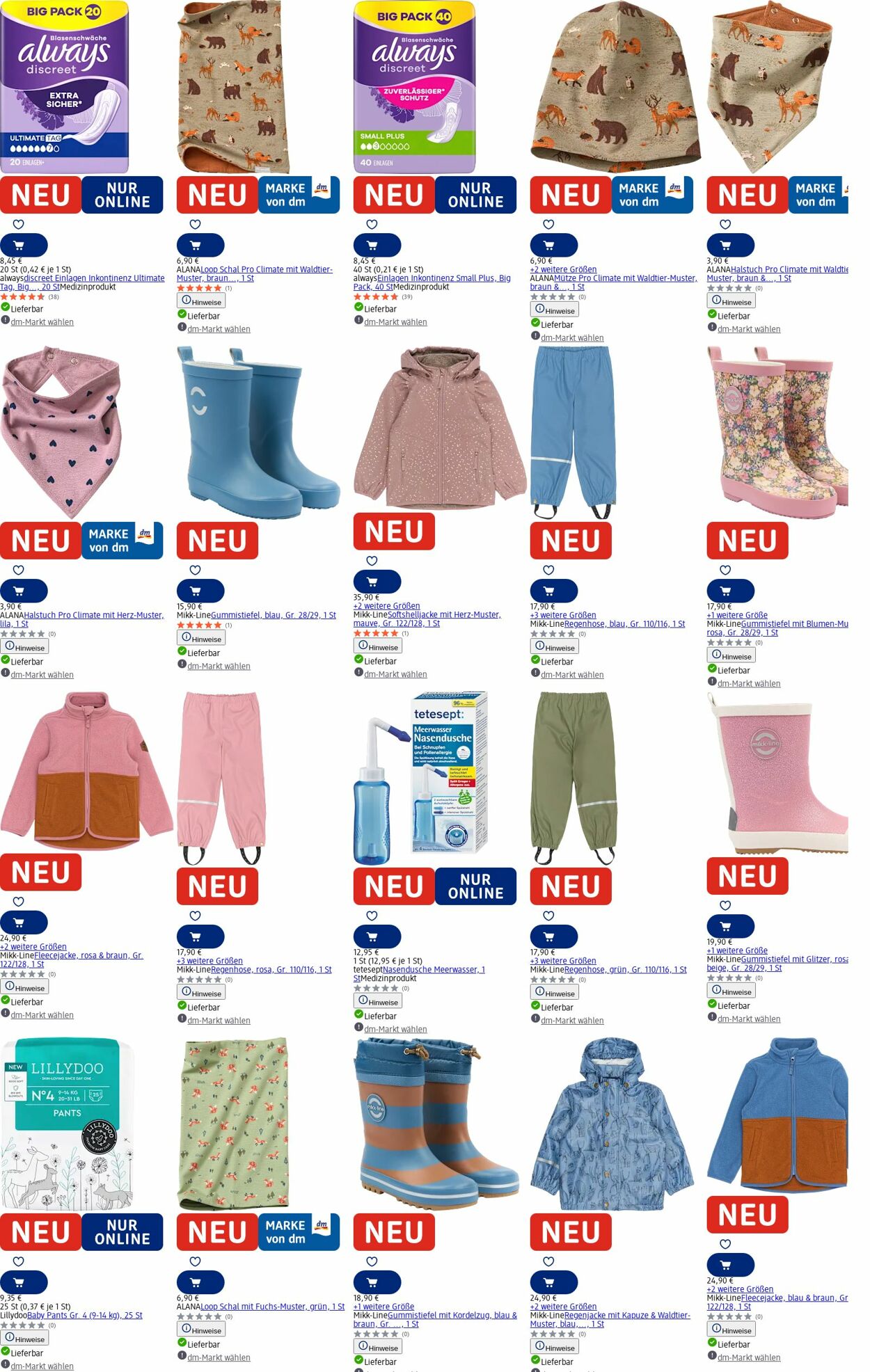 Prospekt dm-drogerie markt 21.07.2025 - 30.07.2025