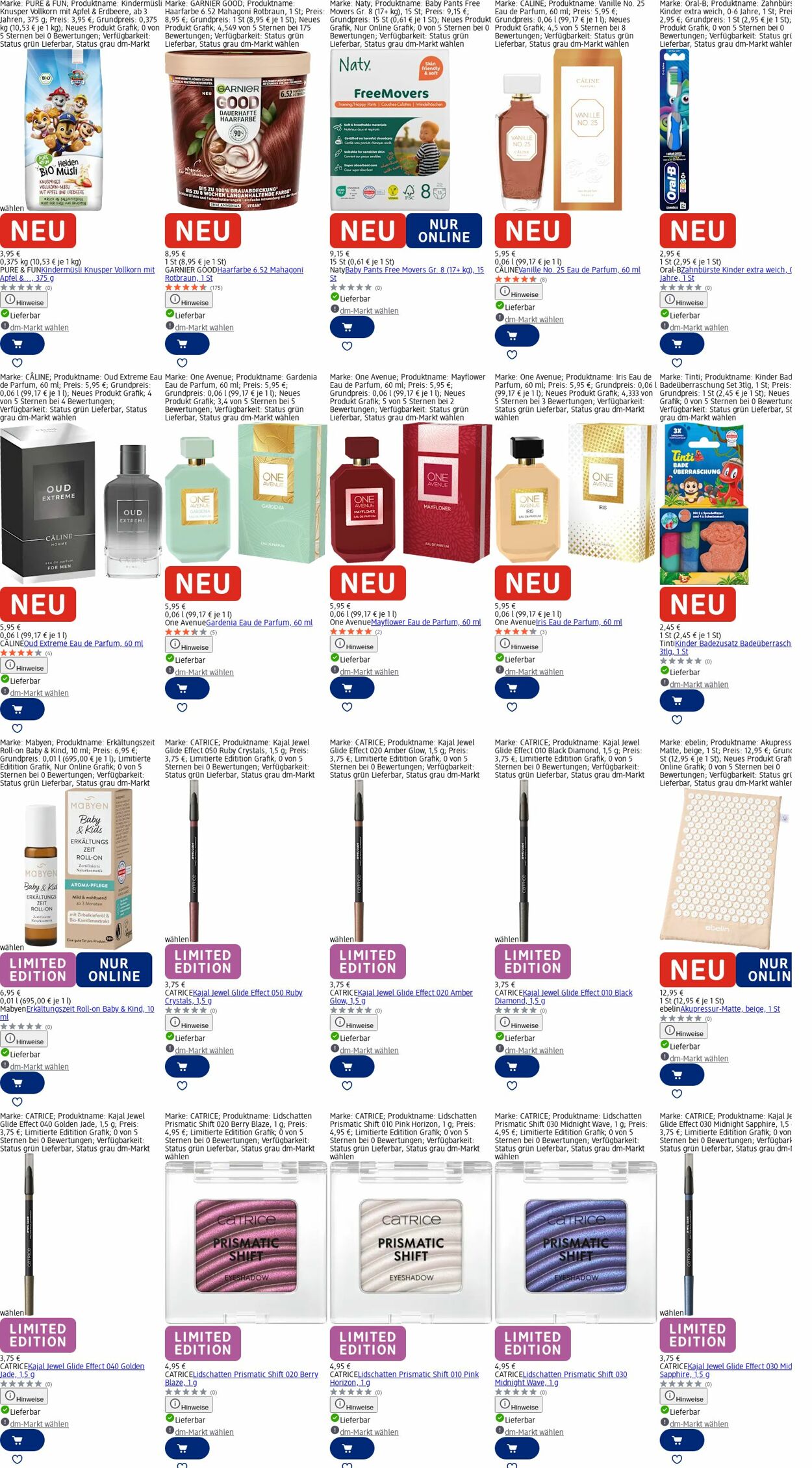 Prospekt dm-drogerie markt 03.11.2025 - 12.11.2025