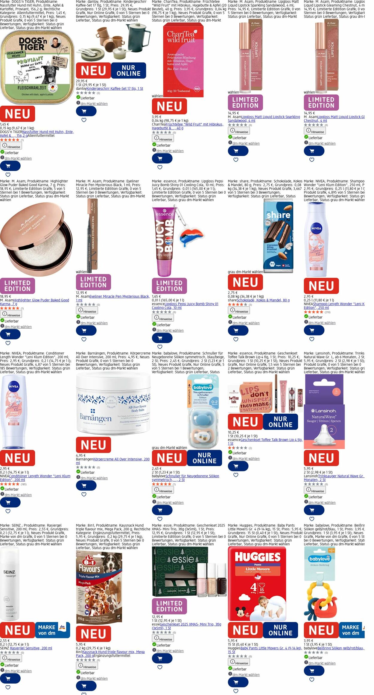 Prospekt dm-drogerie markt 03.11.2025 - 12.11.2025
