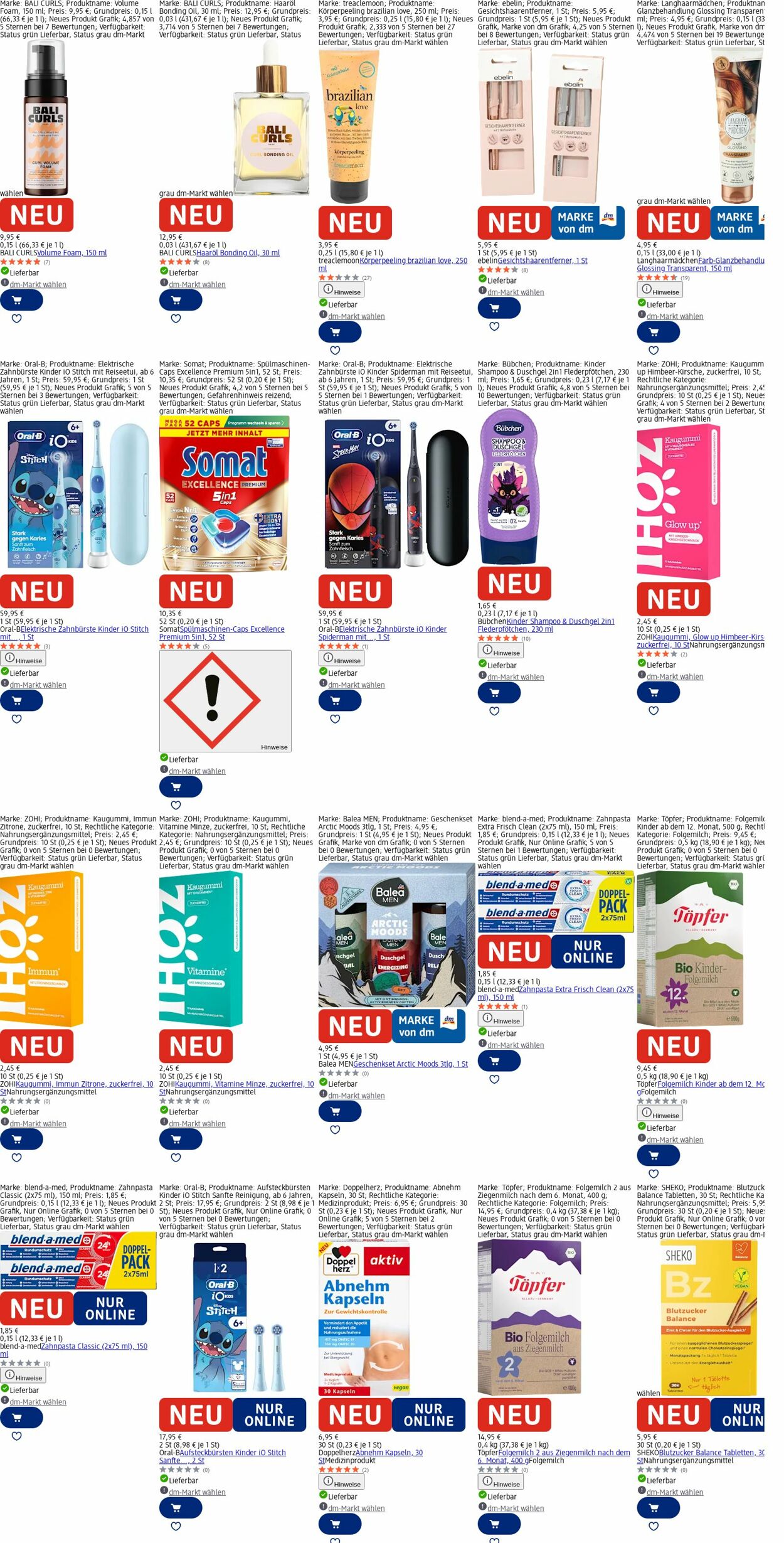 Prospekt dm-drogerie markt 03.11.2025 - 12.11.2025