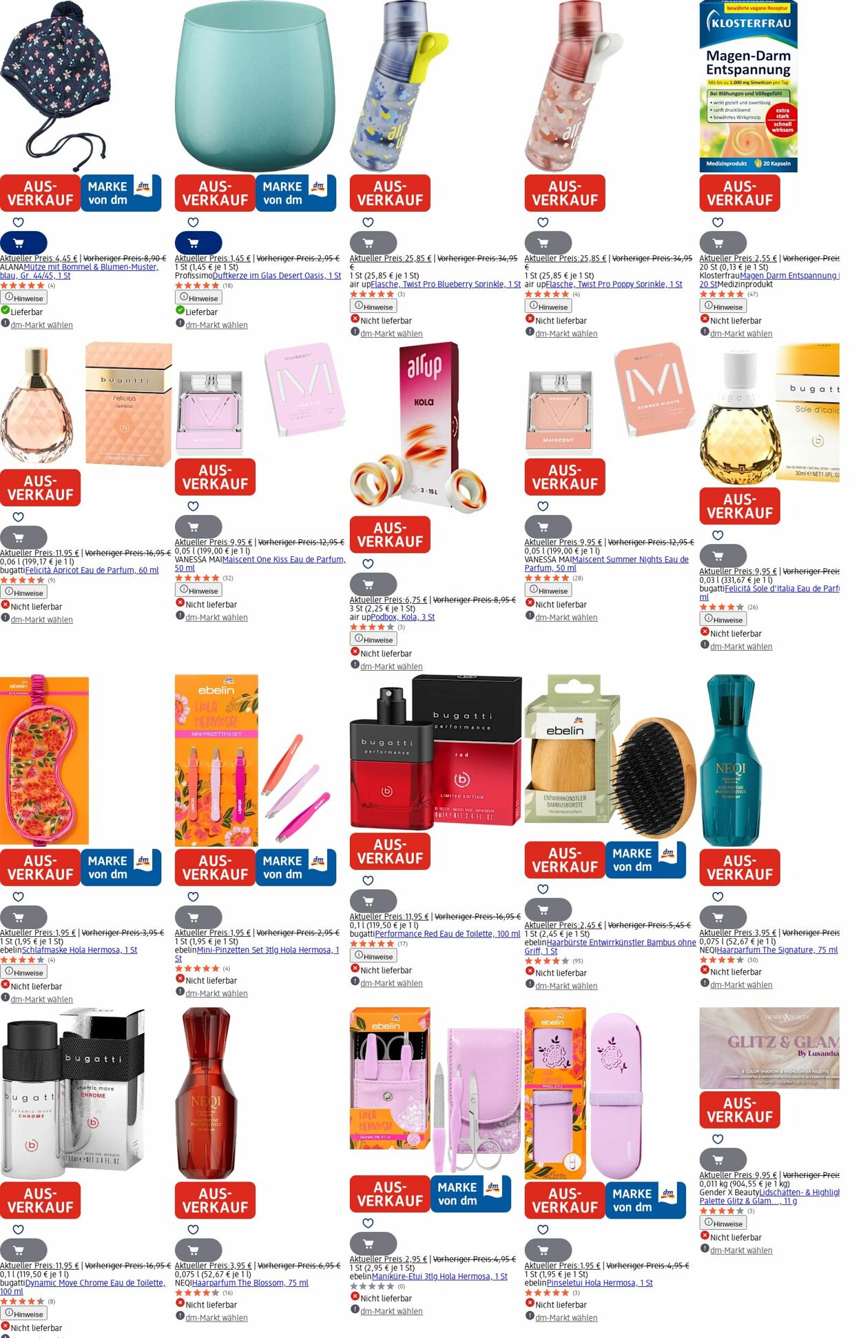 Prospekt dm-drogerie markt 18.08.2025 - 27.08.2025