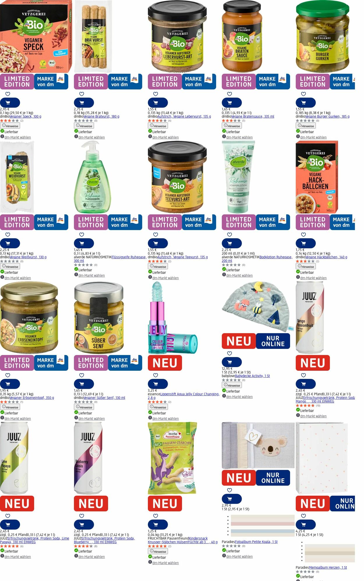 Prospekt dm-drogerie markt 18.08.2025 - 27.08.2025