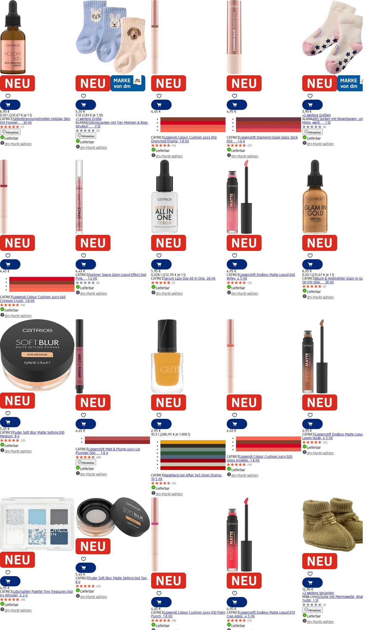 Prospekt dm-drogerie markt 18.08.2025 - 27.08.2025