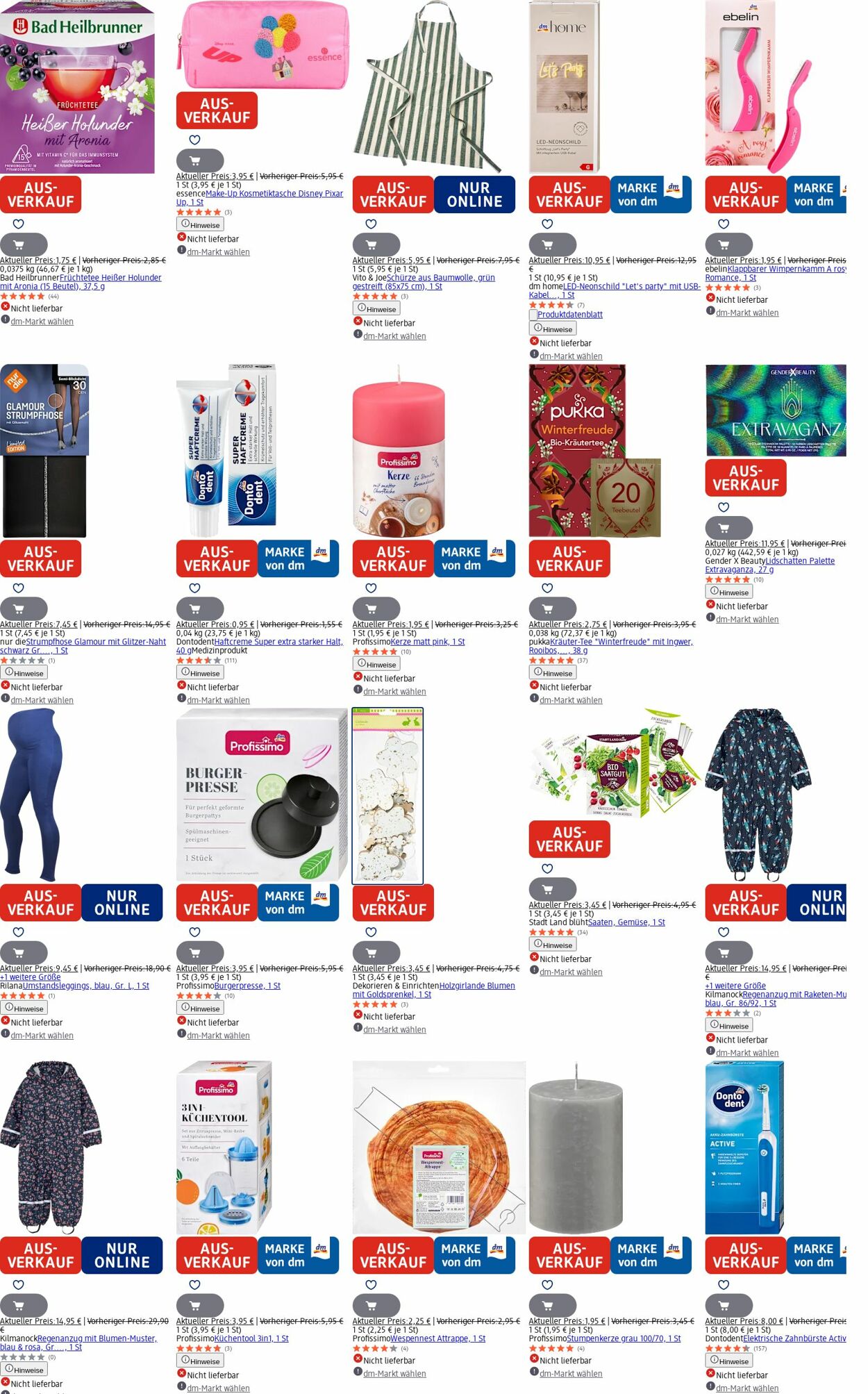 Prospekt dm-drogerie markt 18.08.2025 - 27.08.2025