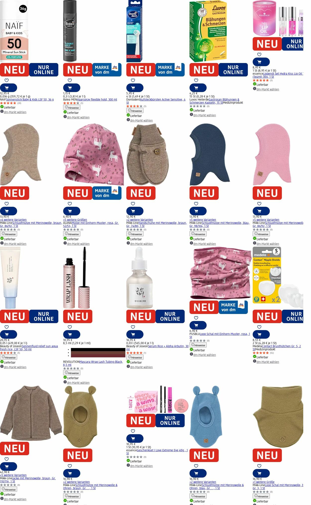 Prospekt dm-drogerie markt 18.08.2025 - 27.08.2025