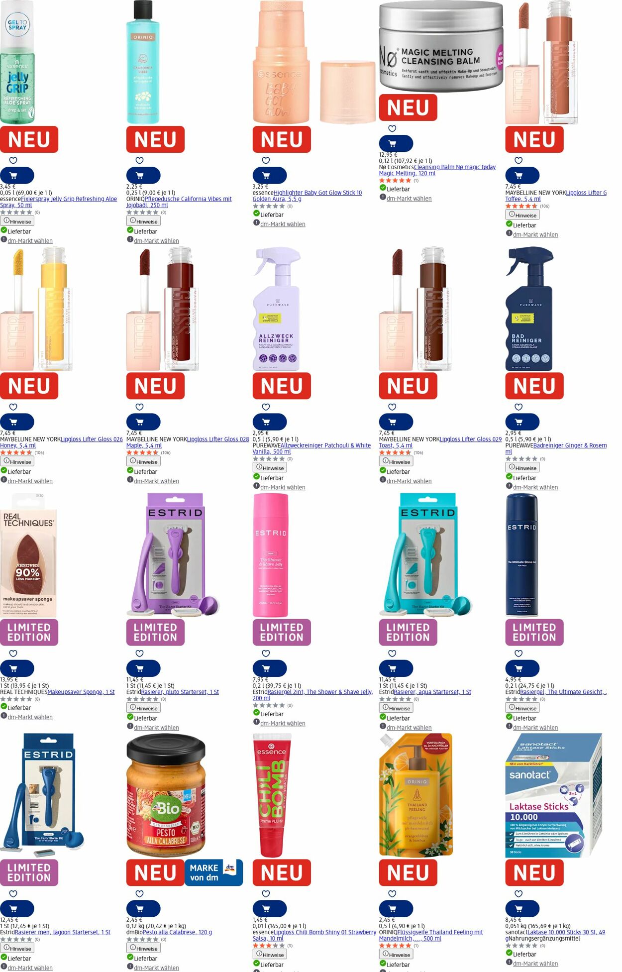 Prospekt dm-drogerie markt 18.08.2025 - 27.08.2025
