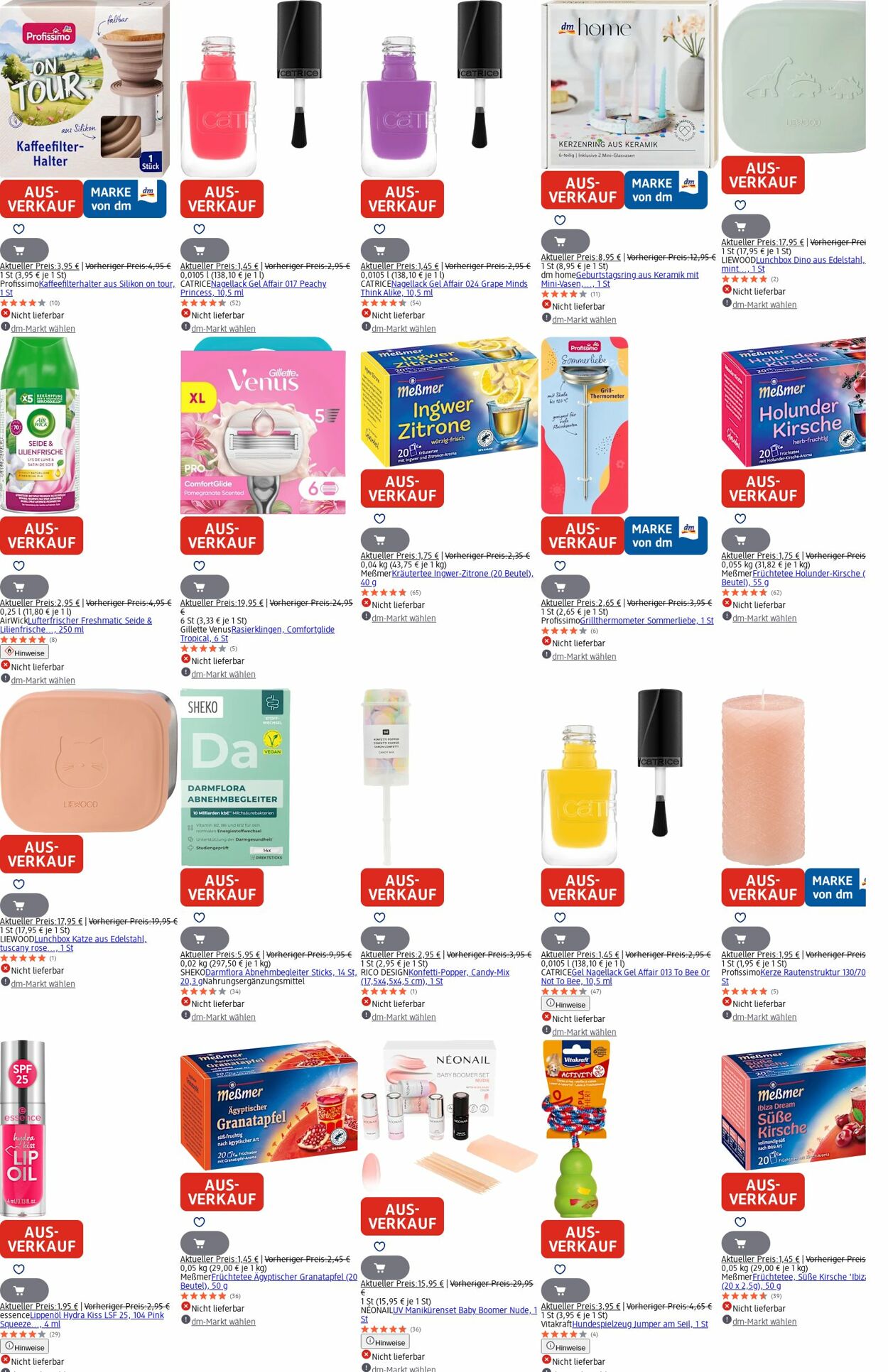 Prospekt dm-drogerie markt 18.08.2025 - 27.08.2025