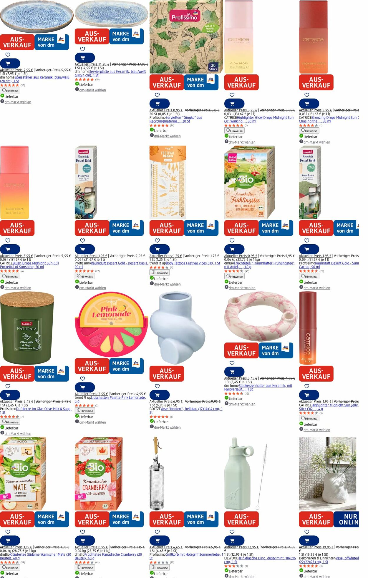 Prospekt dm-drogerie markt 18.08.2025 - 27.08.2025