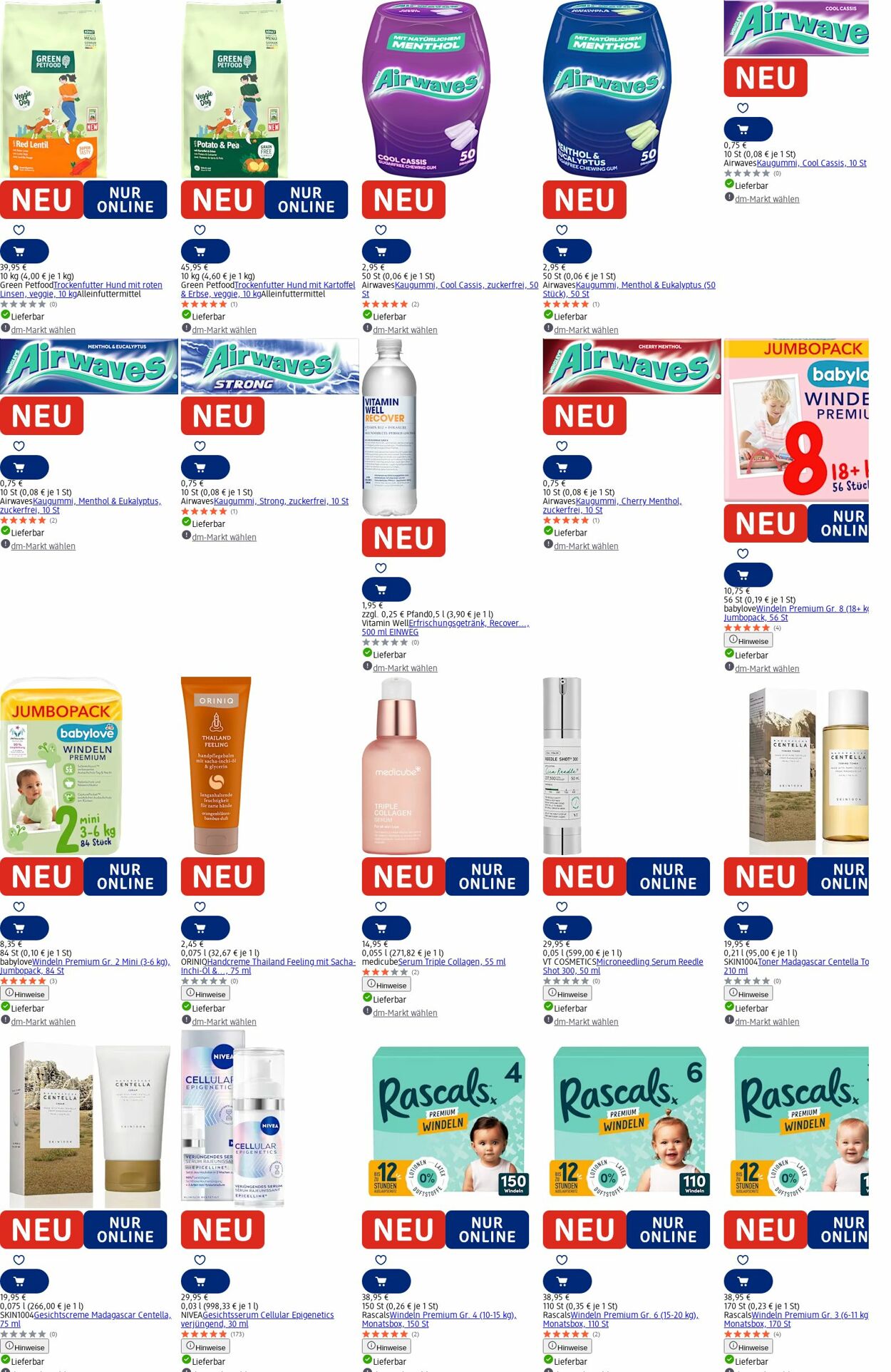 Prospekt dm-drogerie markt 18.08.2025 - 27.08.2025