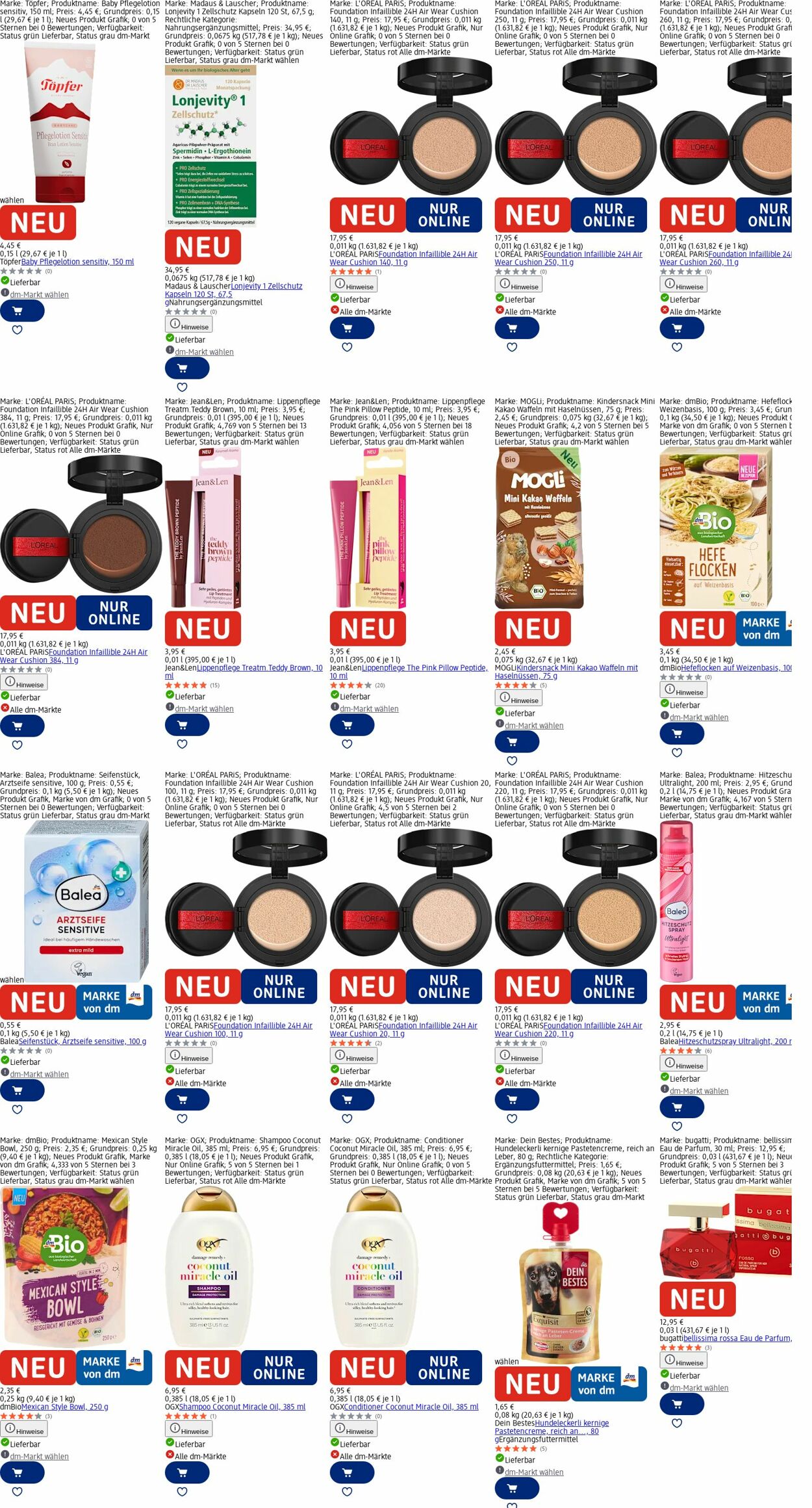 Prospekt dm-drogerie markt 15.12.2025 - 24.12.2025
