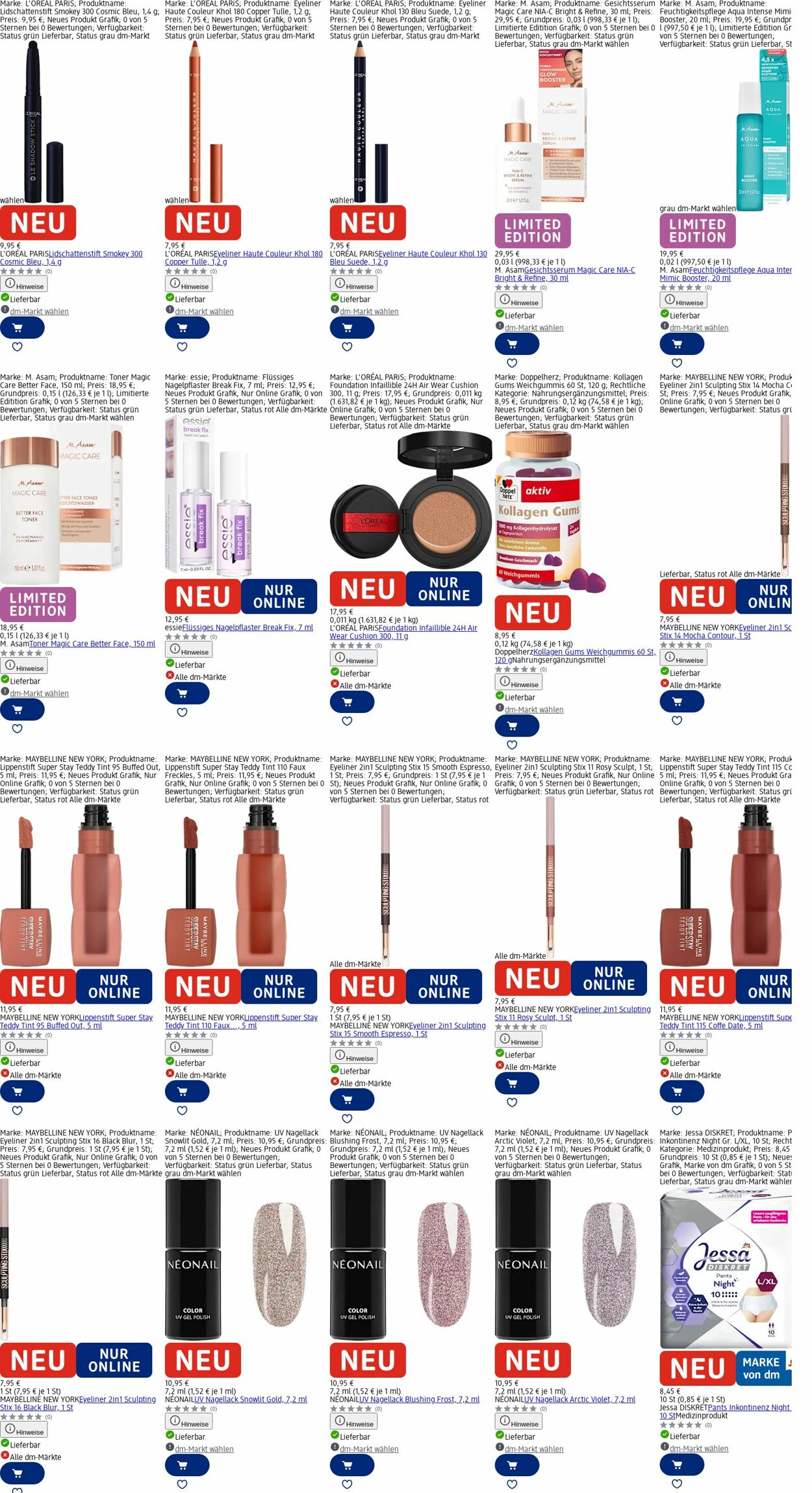 Prospekt dm-drogerie markt 15.12.2025 - 24.12.2025