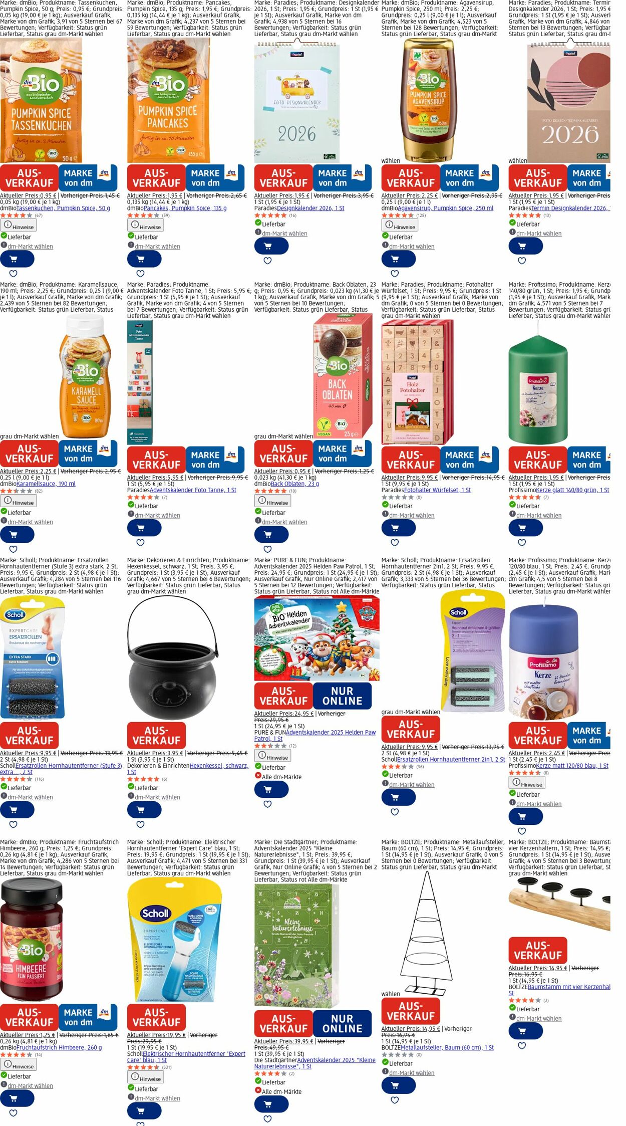 Prospekt dm-drogerie markt 15.12.2025 - 24.12.2025