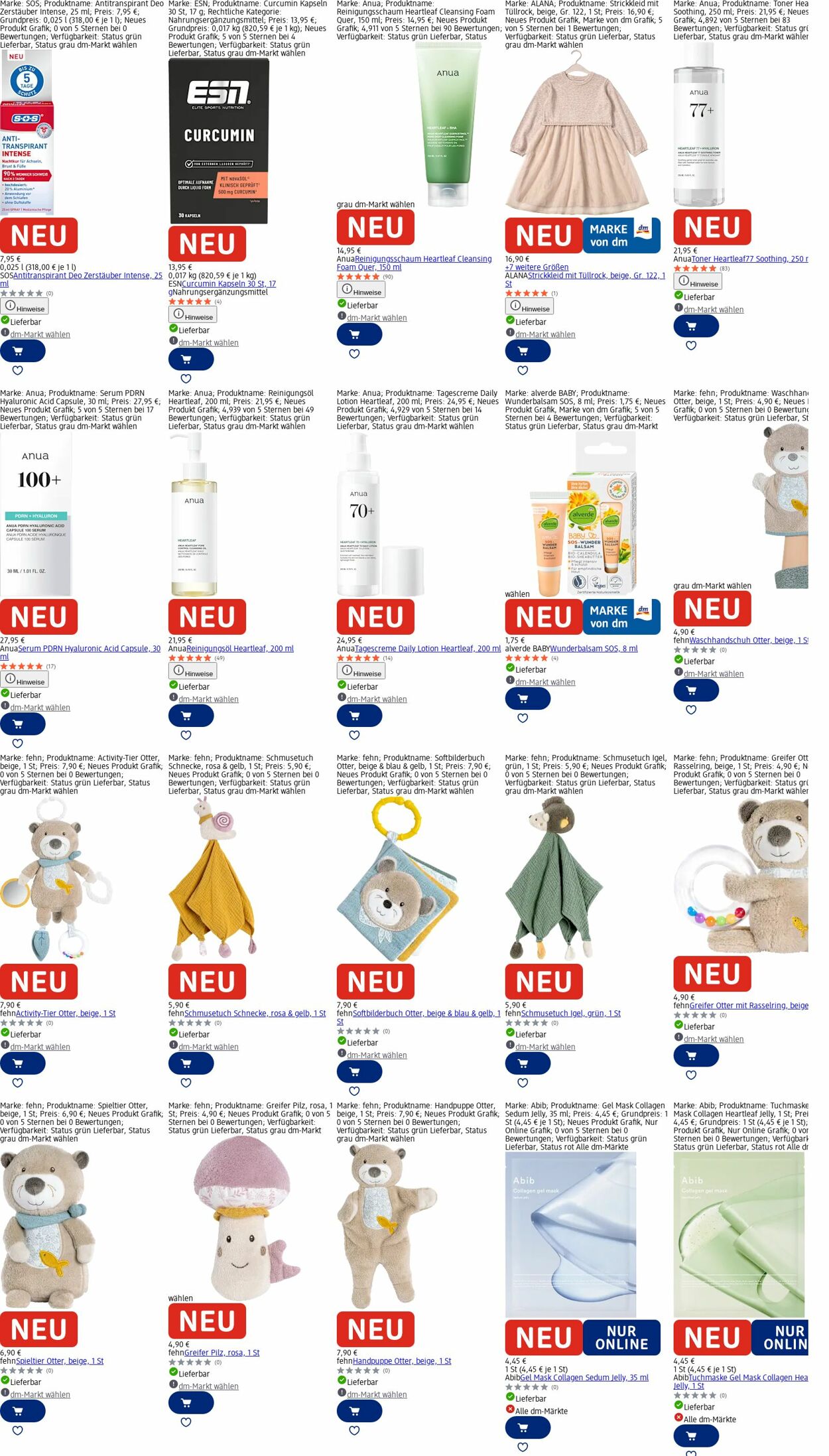 Prospekt dm-drogerie markt 15.12.2025 - 24.12.2025