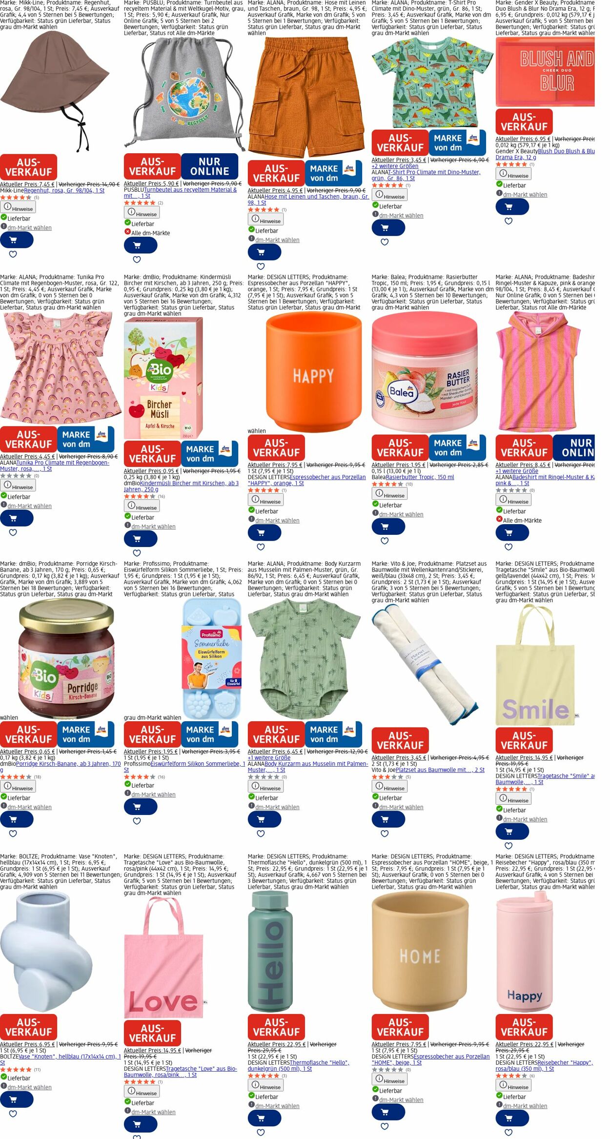 Prospekt dm-drogerie markt 15.12.2025 - 24.12.2025