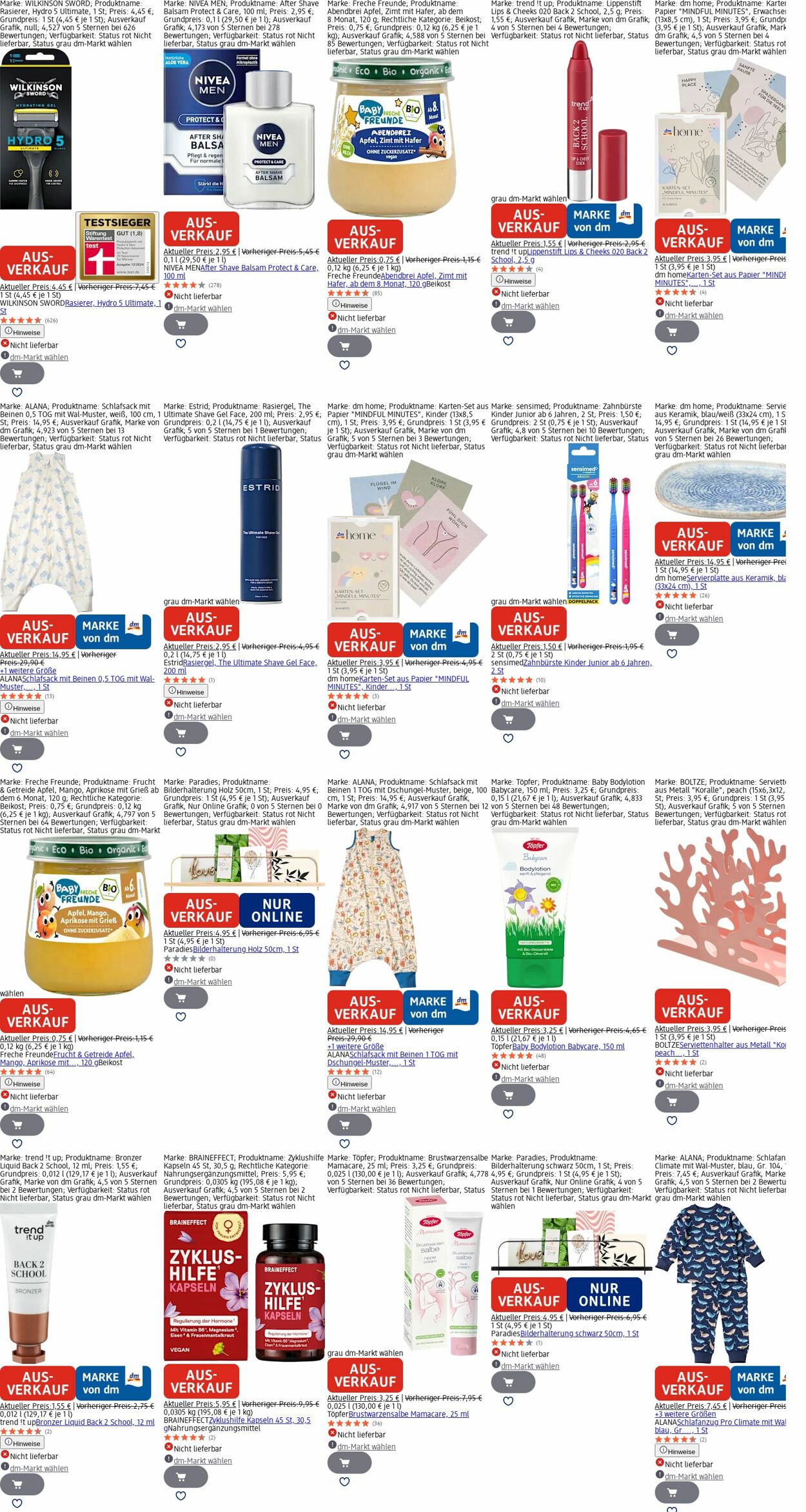Prospekt dm-drogerie markt 13.10.2025 - 22.10.2025