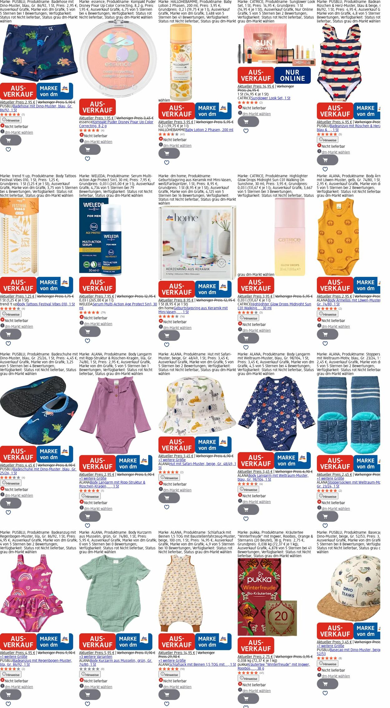 Prospekt dm-drogerie markt 13.10.2025 - 22.10.2025